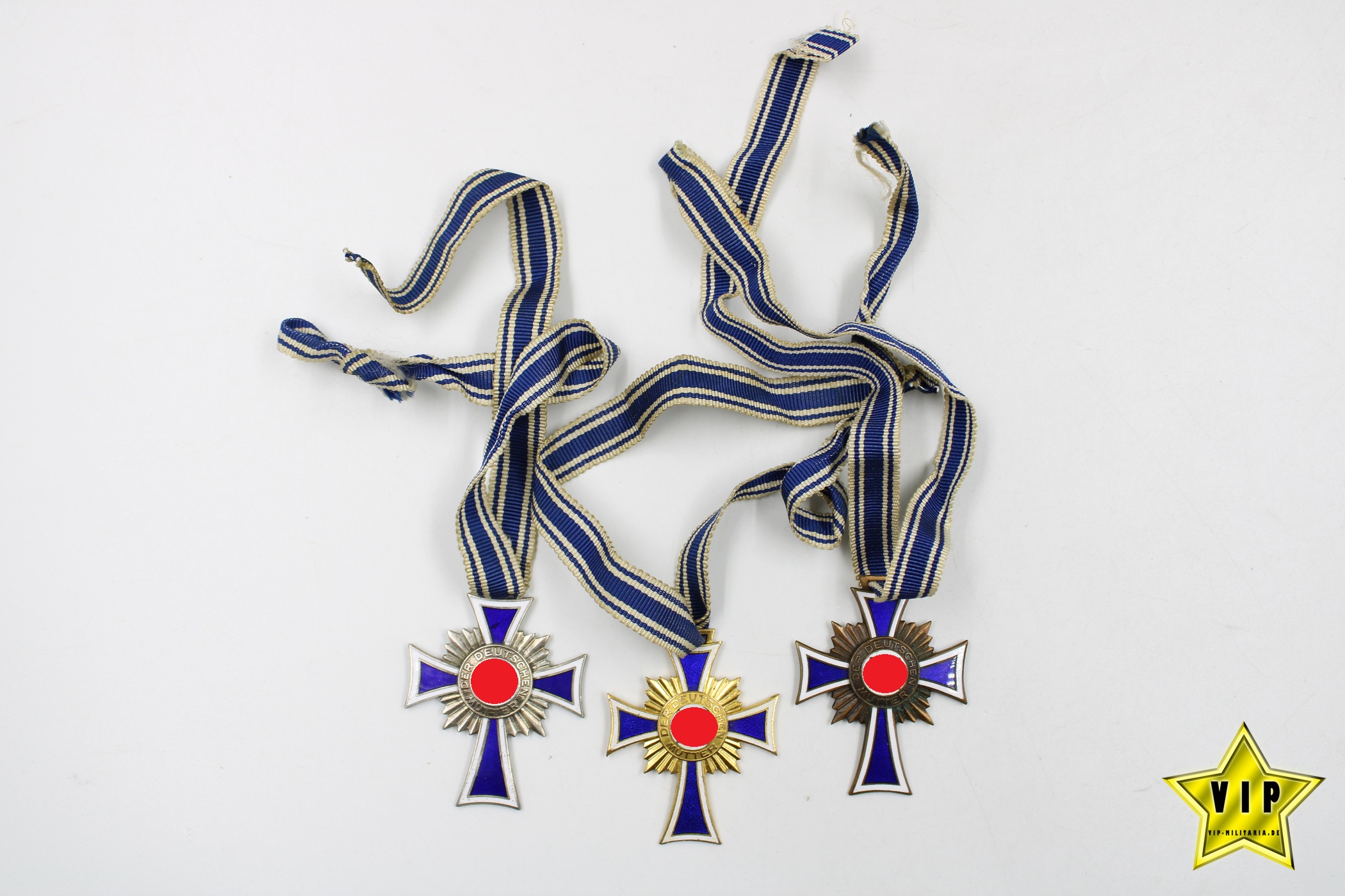 Mutterkreuz Bronze+Silber+Gold