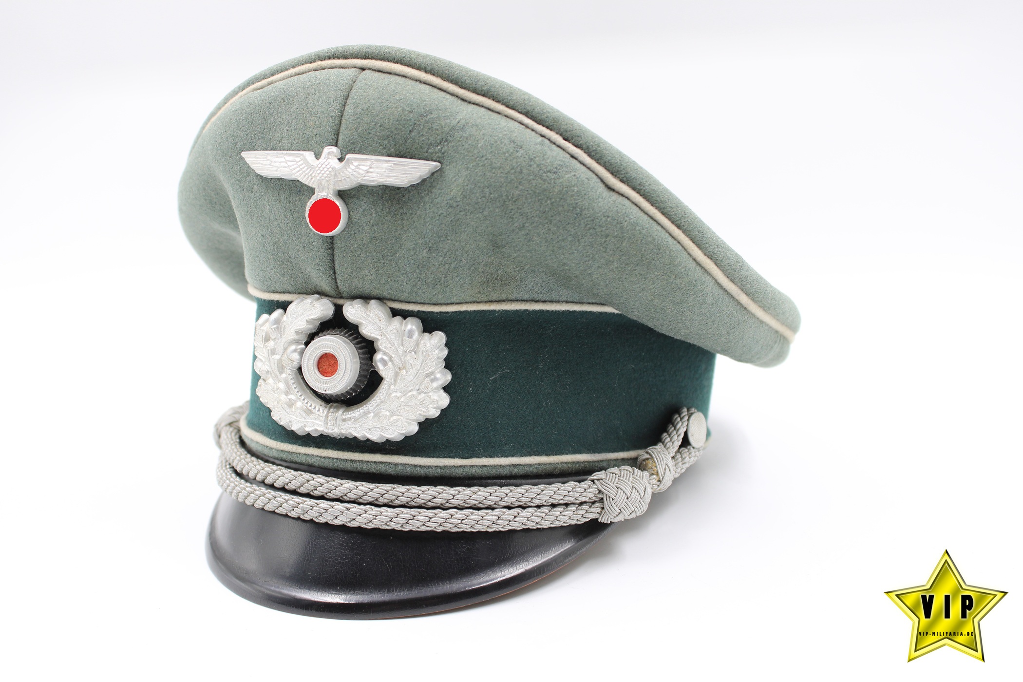 Infanterie Offizier Schirmmütze mit Hersteller