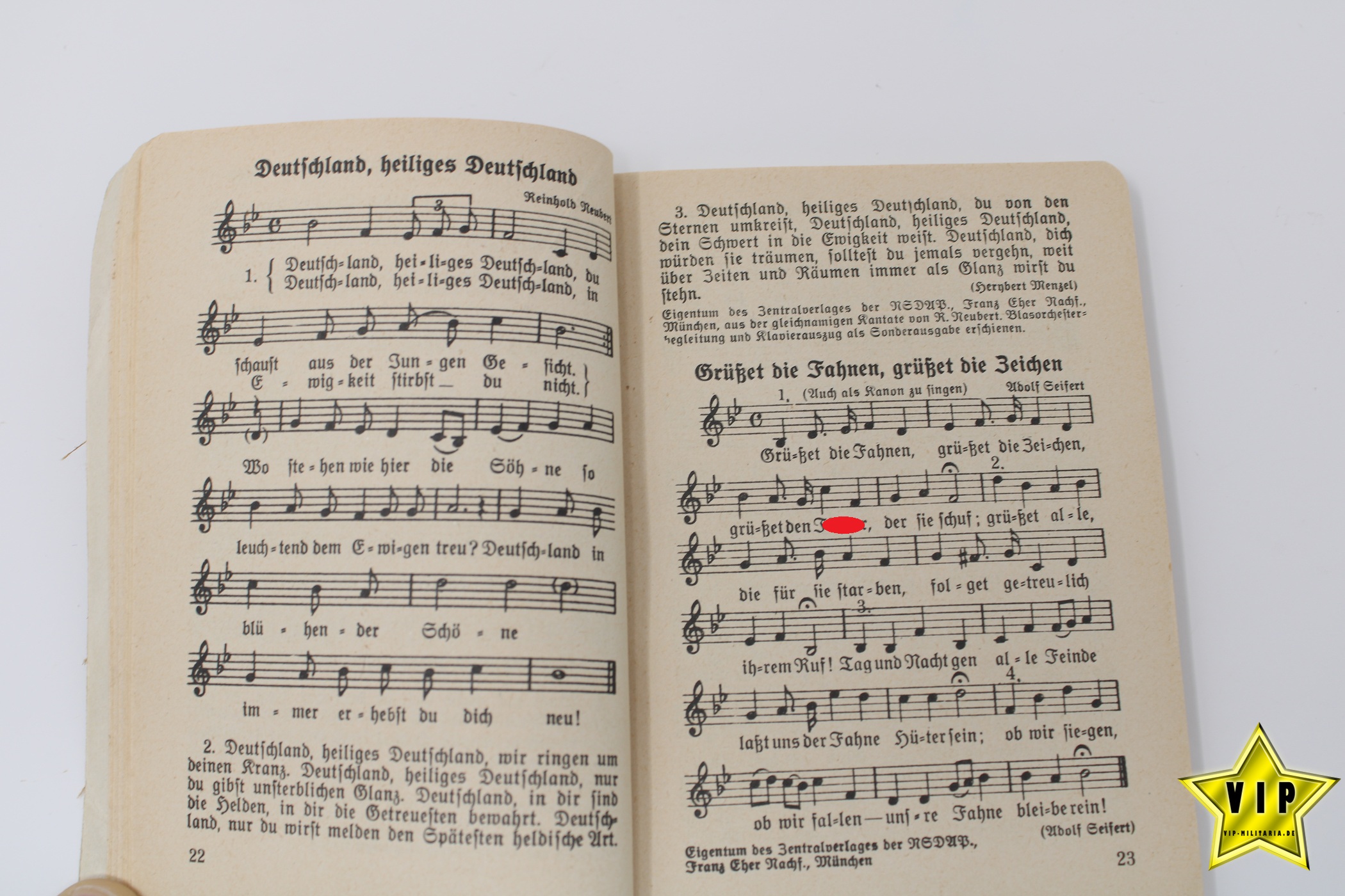 Liederbuch der NSDAP