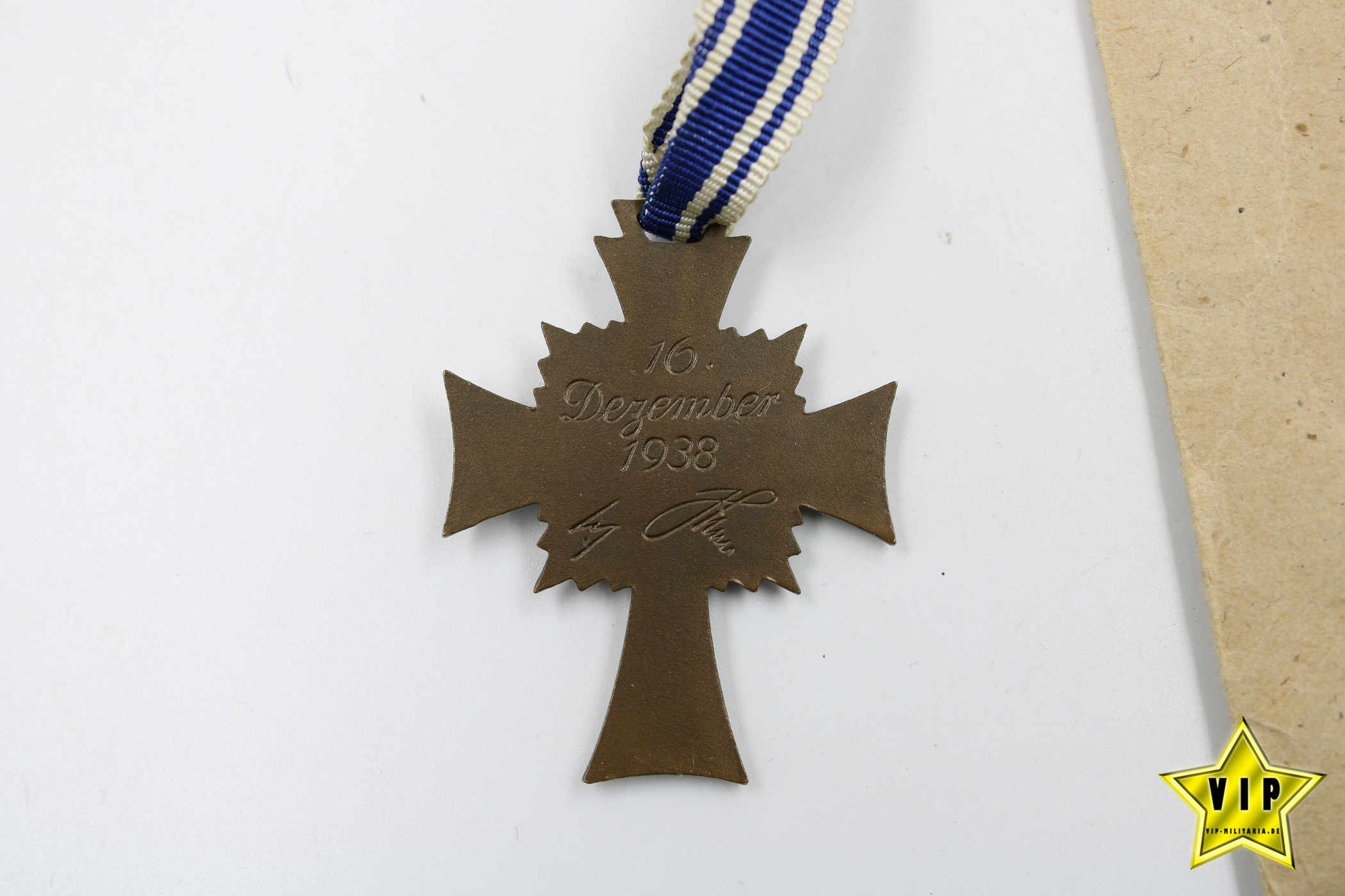 Mutterkreuz Bronze + Tüte 