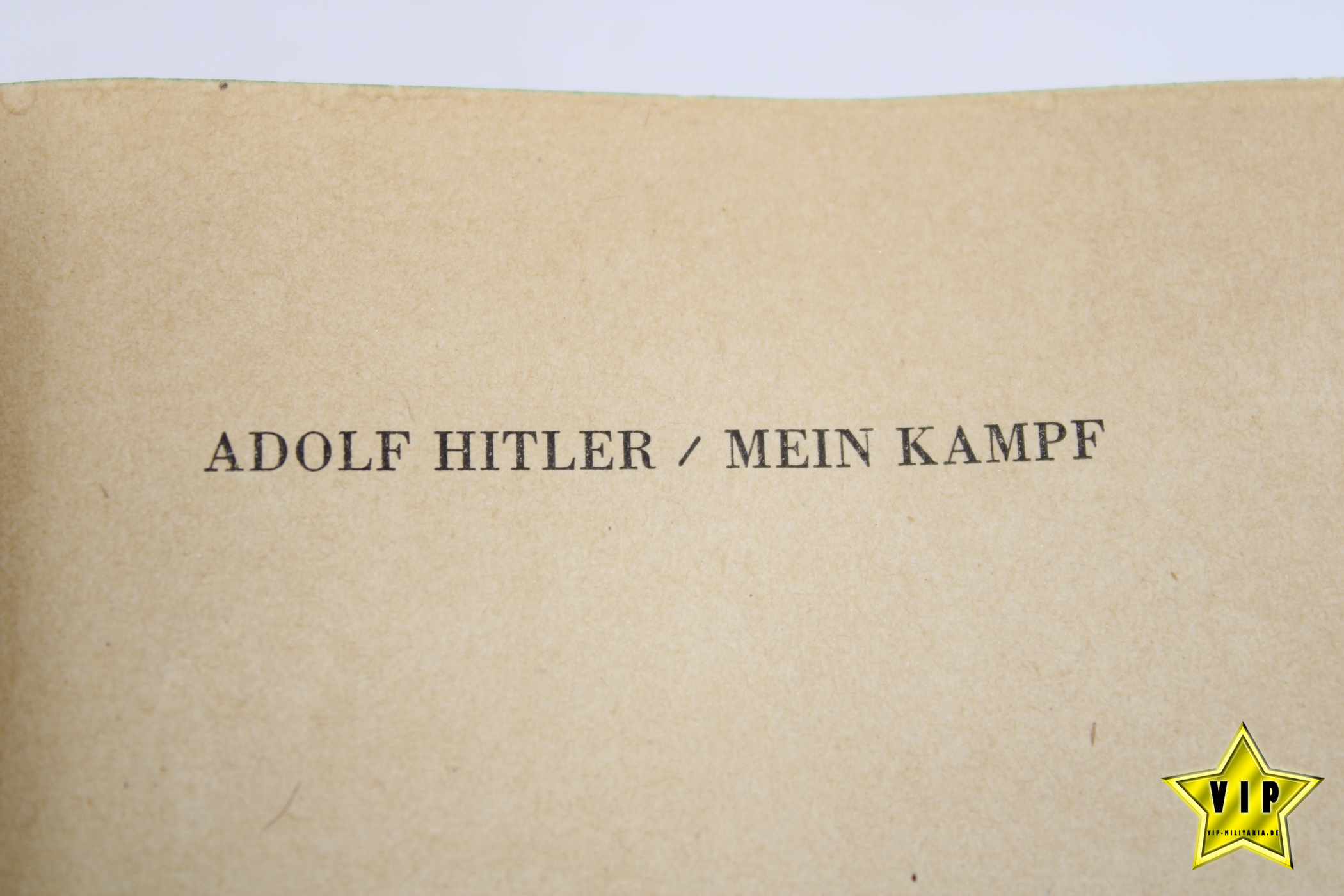 Adolf Hitler Mein Kampf Ausgabe von 1943 "Variante" Latein Schrift 