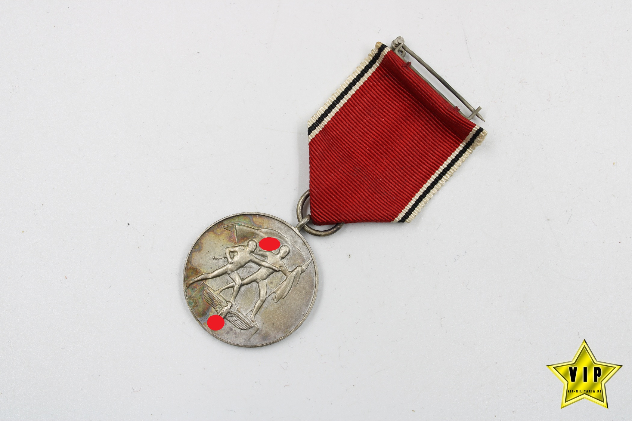 Anschluss Medaille 13. März 1938 Österreich am Trageband 