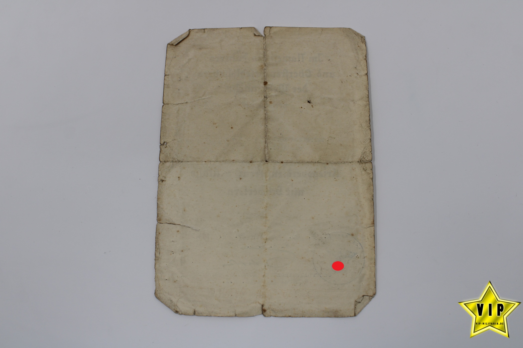 Kriegsverdienstkreuz 2. Klasse 1939 mit Schwertern in Tüte + Urkunde