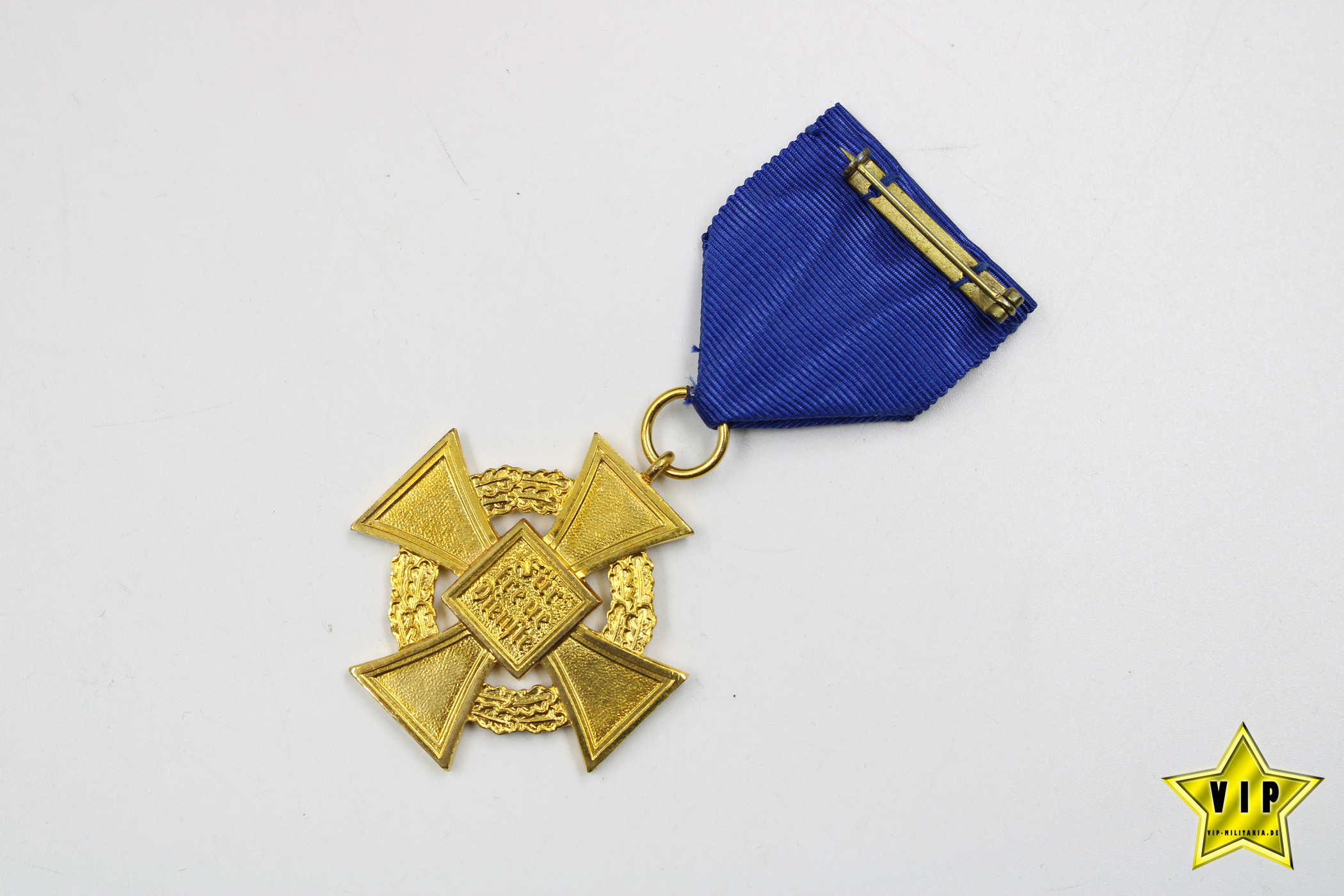 Treuedienst Ehrenzeichen in Gold 40 Jahre im Etui Hersteller Deschler & Sohn, München 