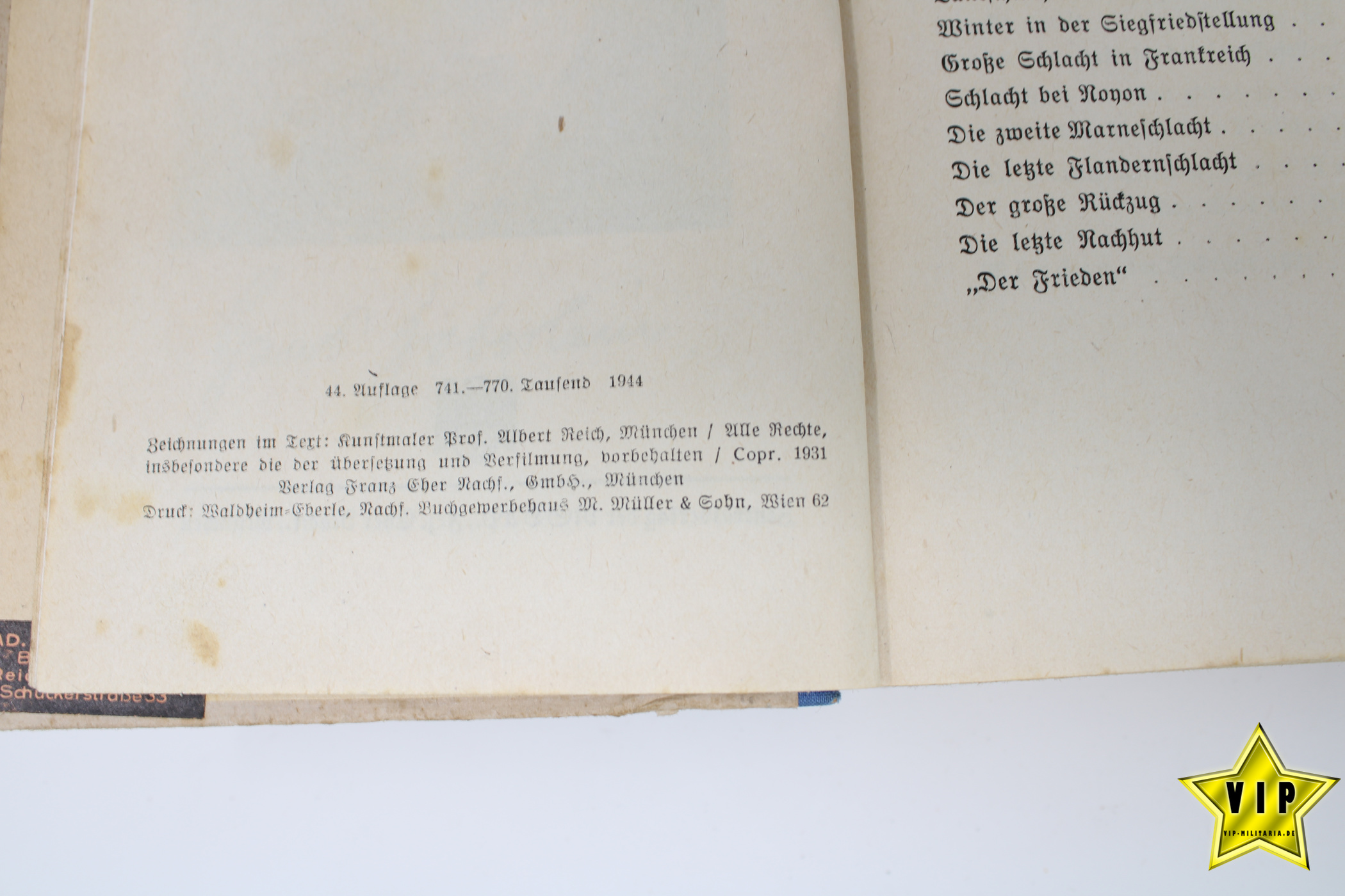 Der glaube an Deutschland von Hans Zöberlein 1944