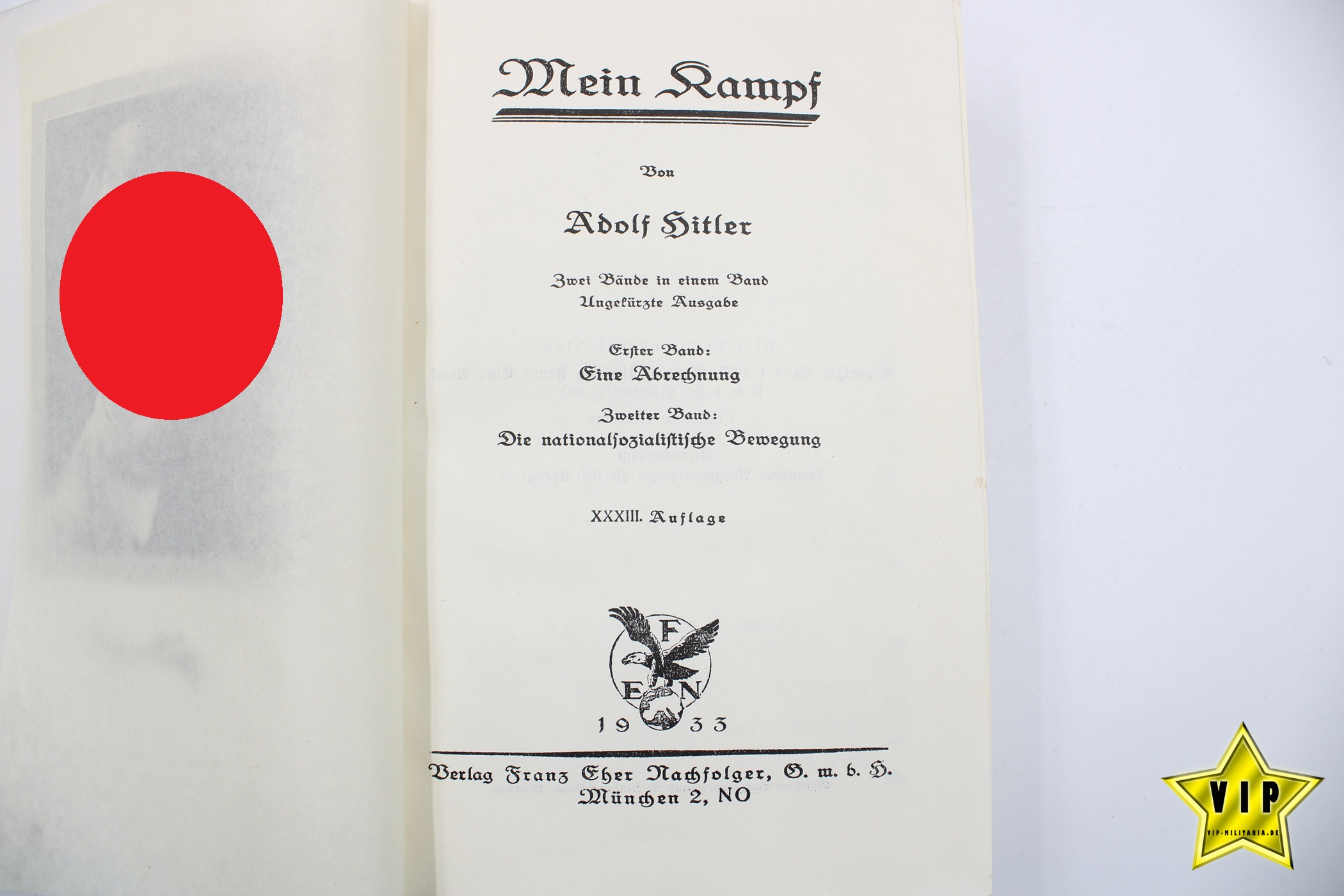 Mein Kampf 1933 Volksausgabe 