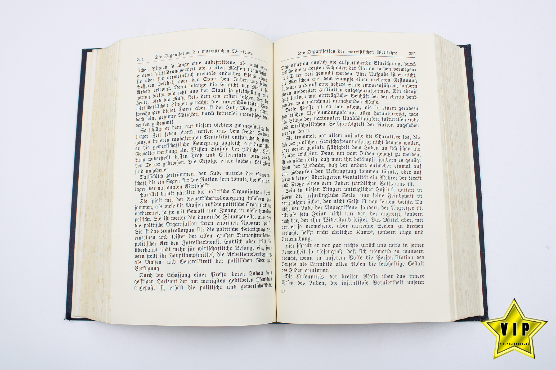 Mein Kampf 1940 Jubiläumsausgabe mit Schutzumschlag 