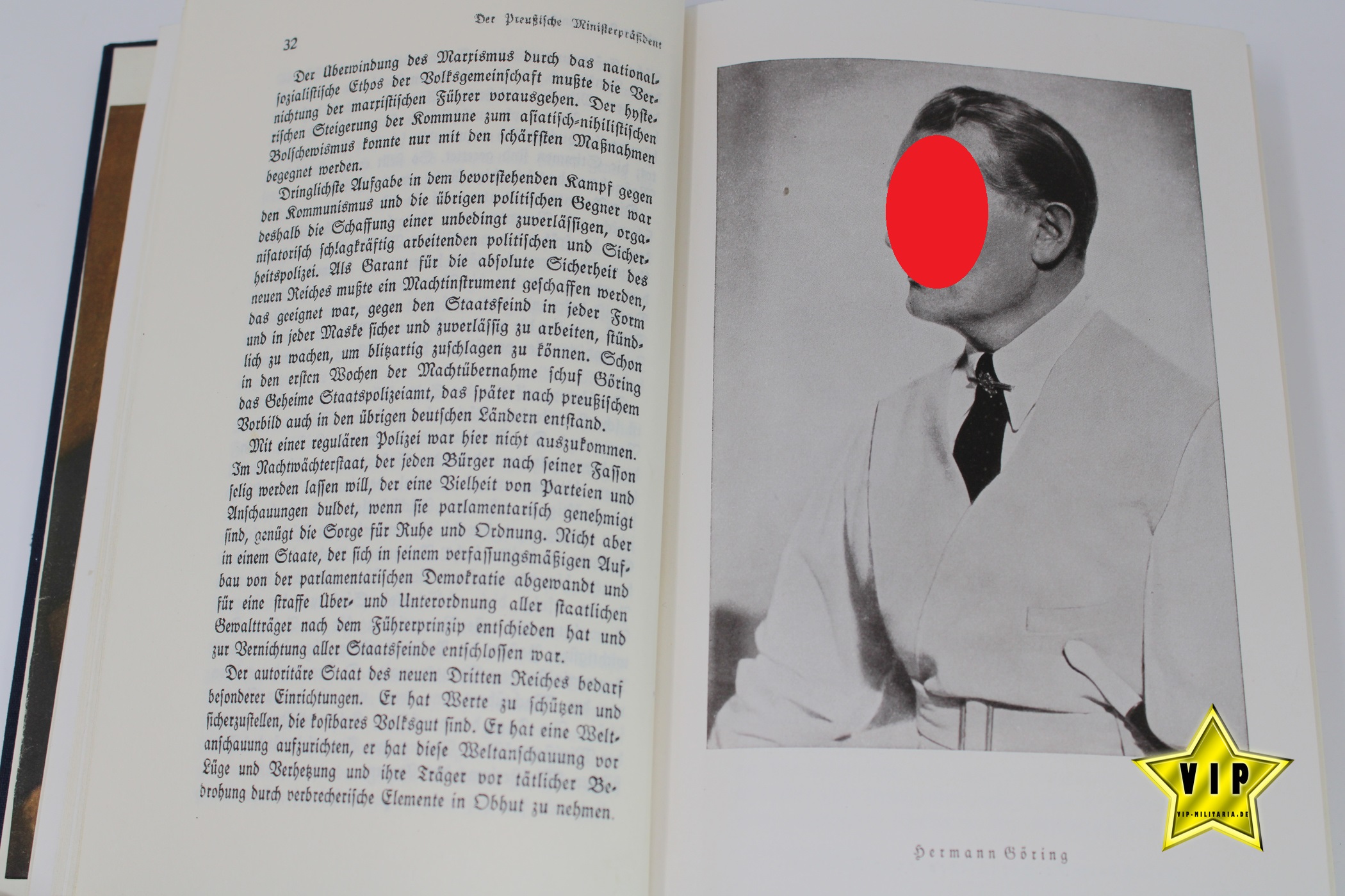 HERMANN GÖRING WERK UND MENSCH 1940 BUCH