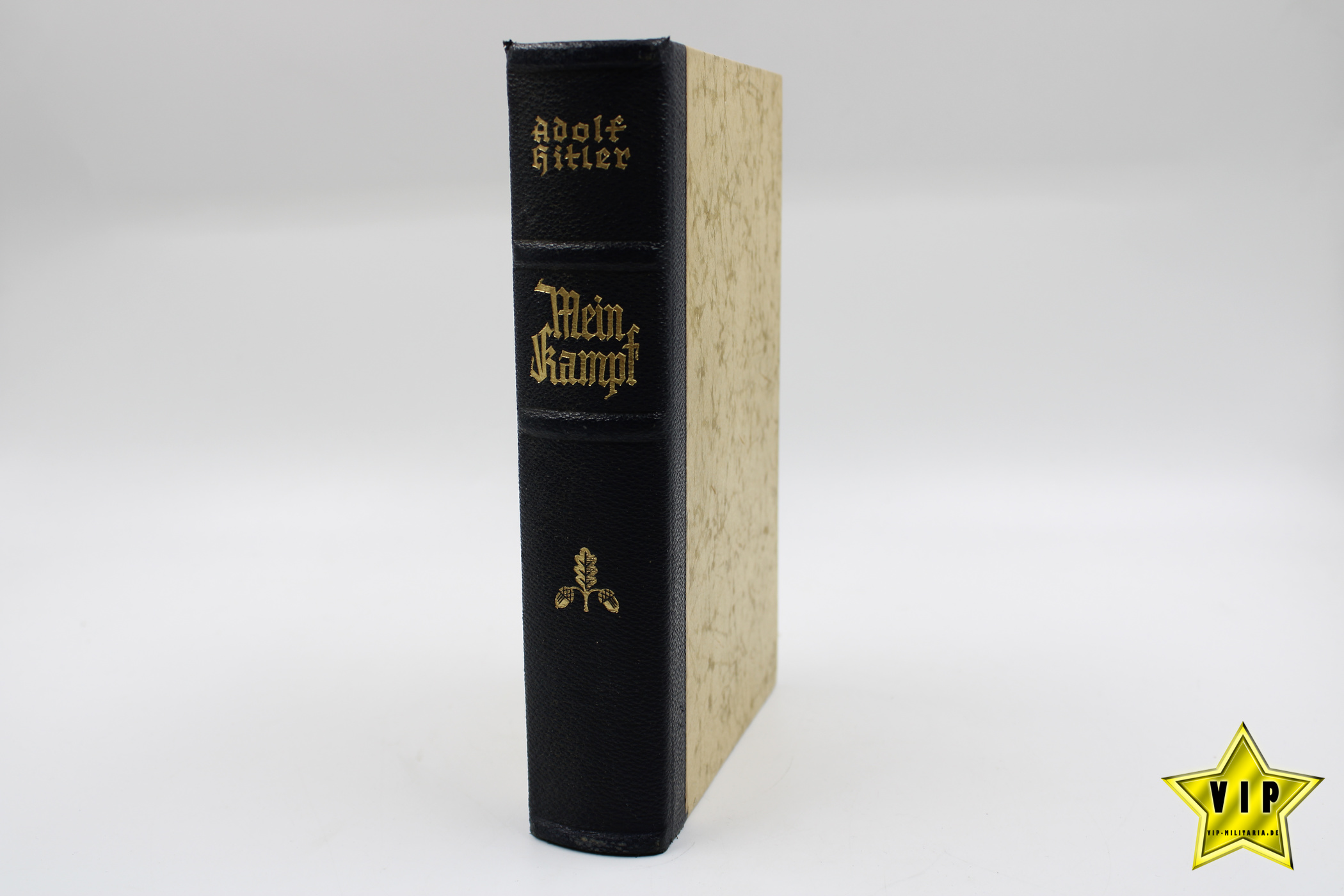 Mein Kampf 1938 Hochzeitsausgabe mit Widmung der Stadt Brehna