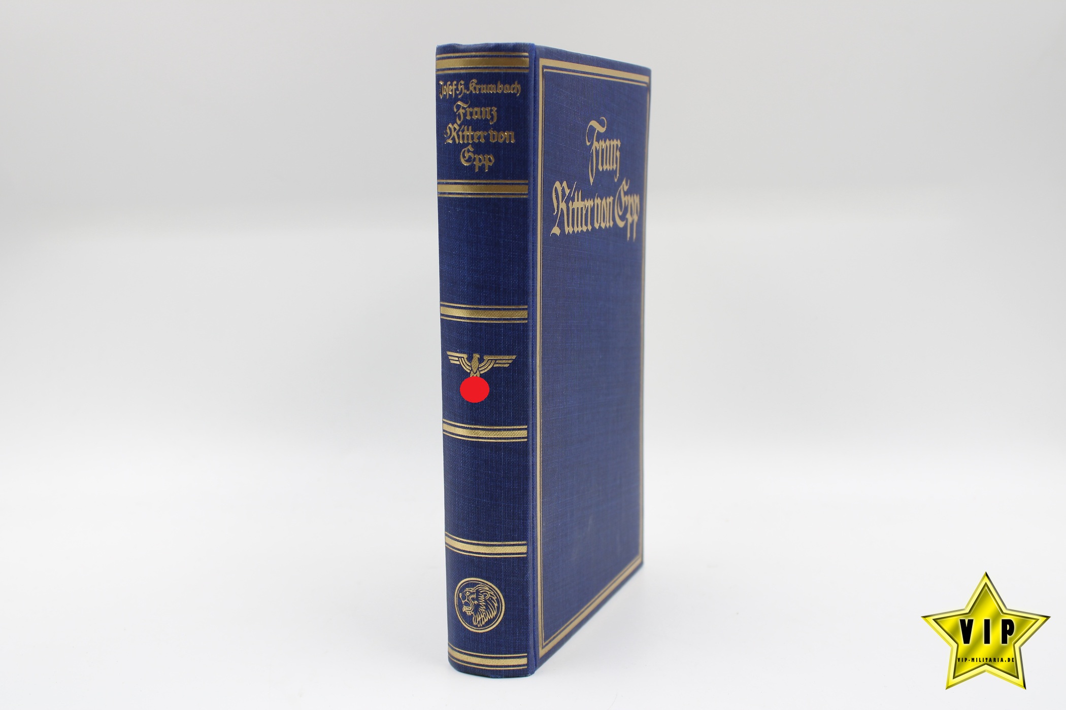 Franz Ritter von Epp 1939 mit Schutzumschlag