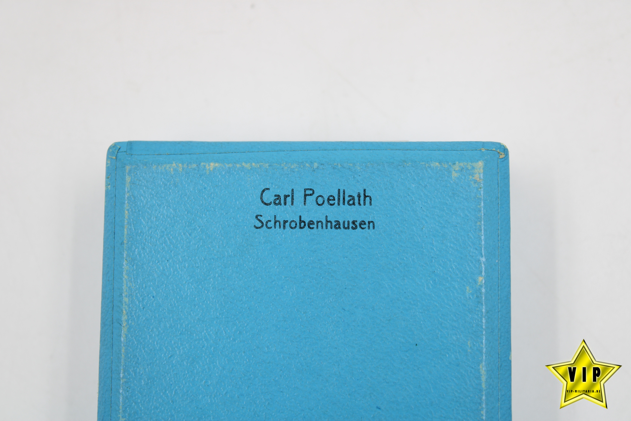 Treudienstabzeichen der Bayerischen Industrie im Etui mit Miniatur in Silber