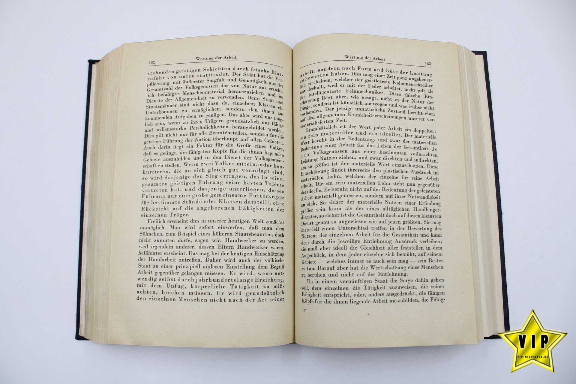 Mein Kampf Volksausgabe ohne Jahrgang Latein Schrift 