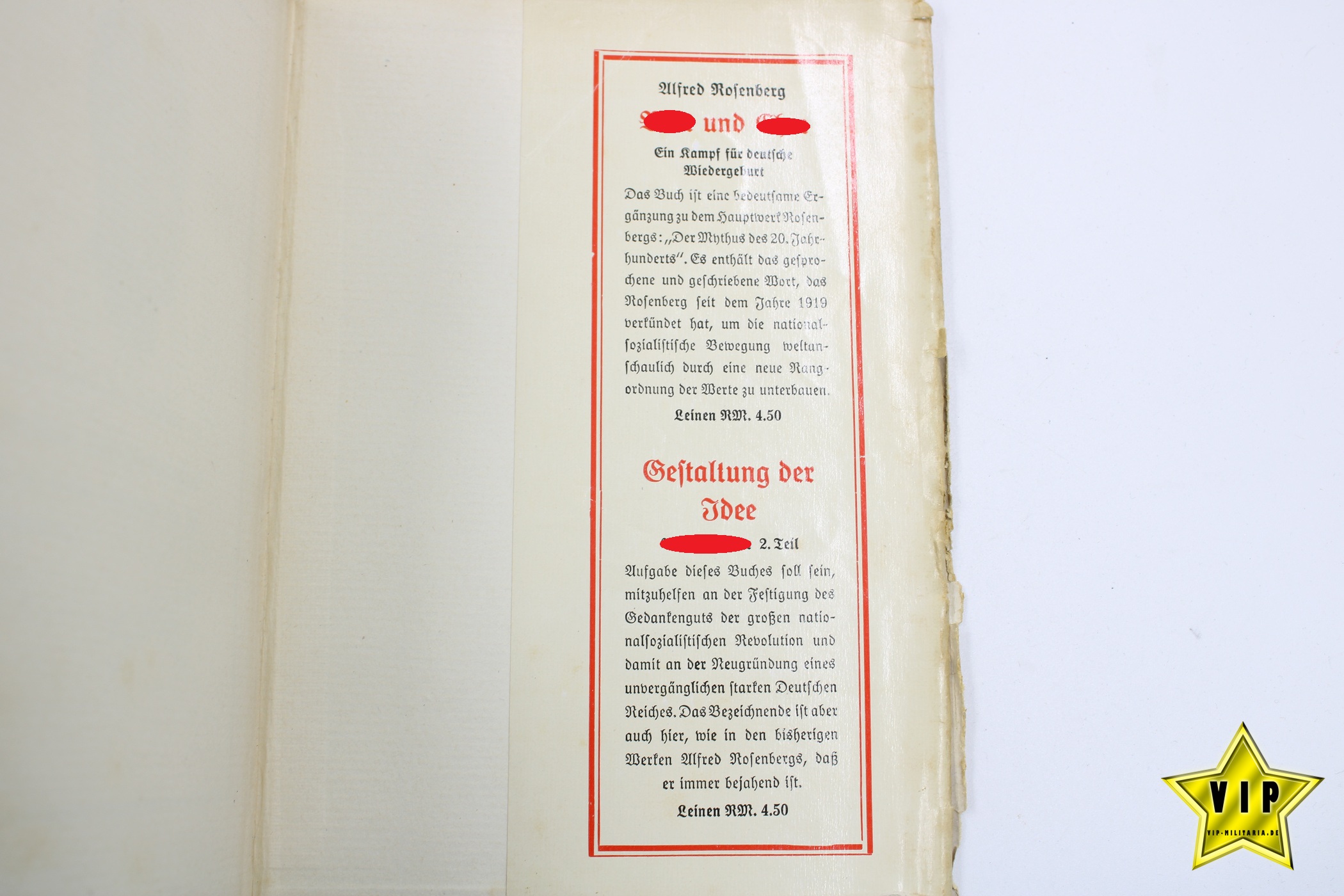 Mein Kampf 1938 mit Schutzumschlag