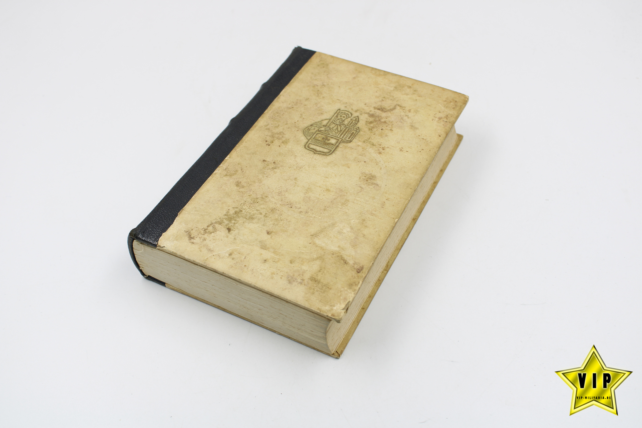 Mein Kampf 1939 mit Stadtwappen Meppen mit Goldschnitt im Schuber