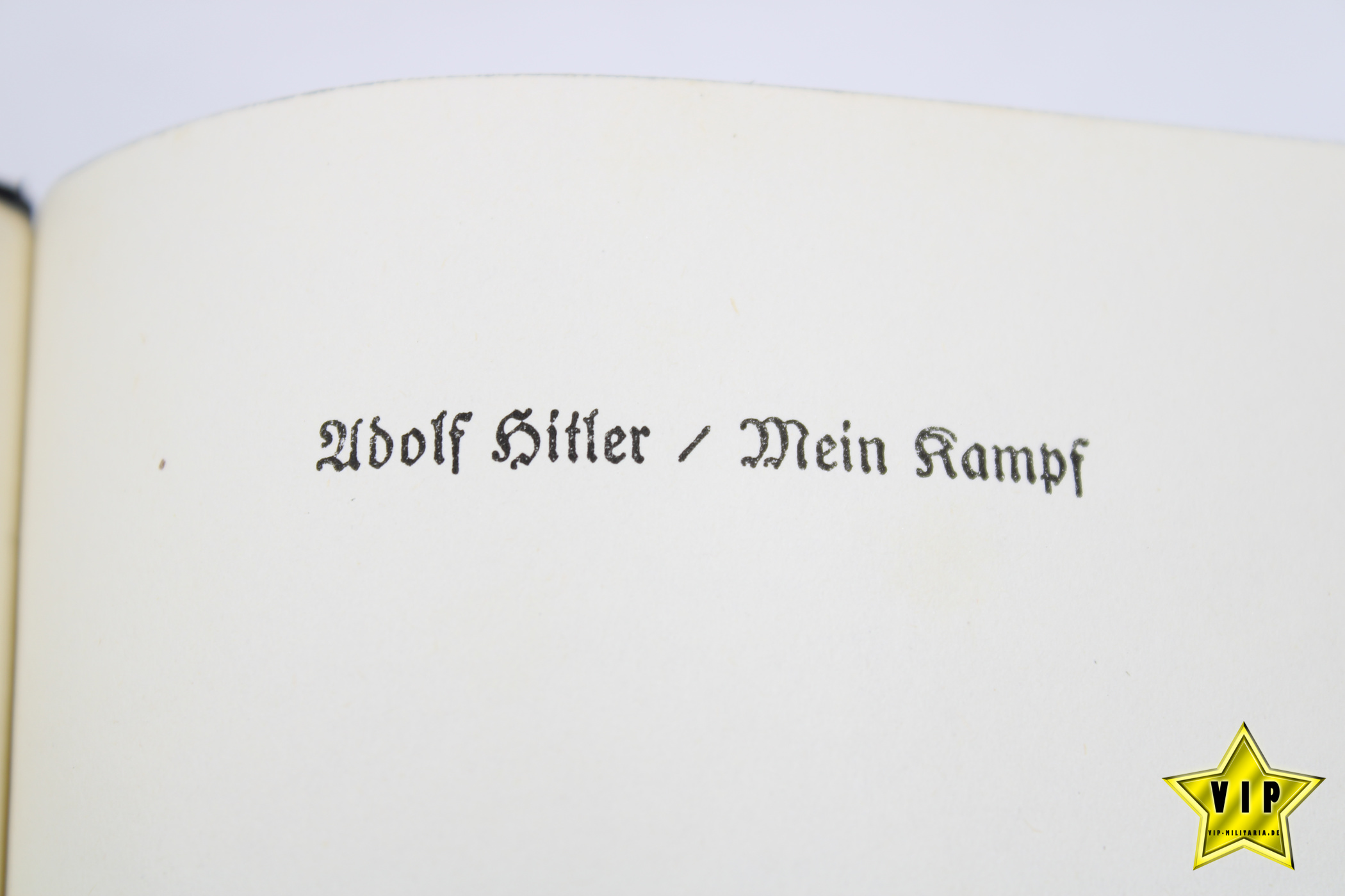 Mein Kampf 1939 Hochzeitsausgabe mit Stadtwappen München im Schuber 