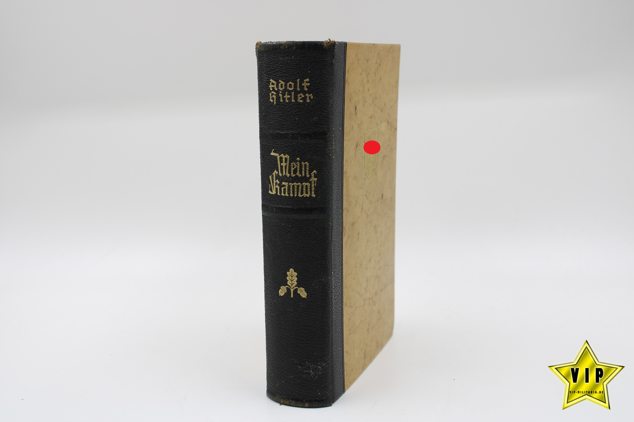 Mein Kampf mit Stadtwappen München 1938 mit Widmung 