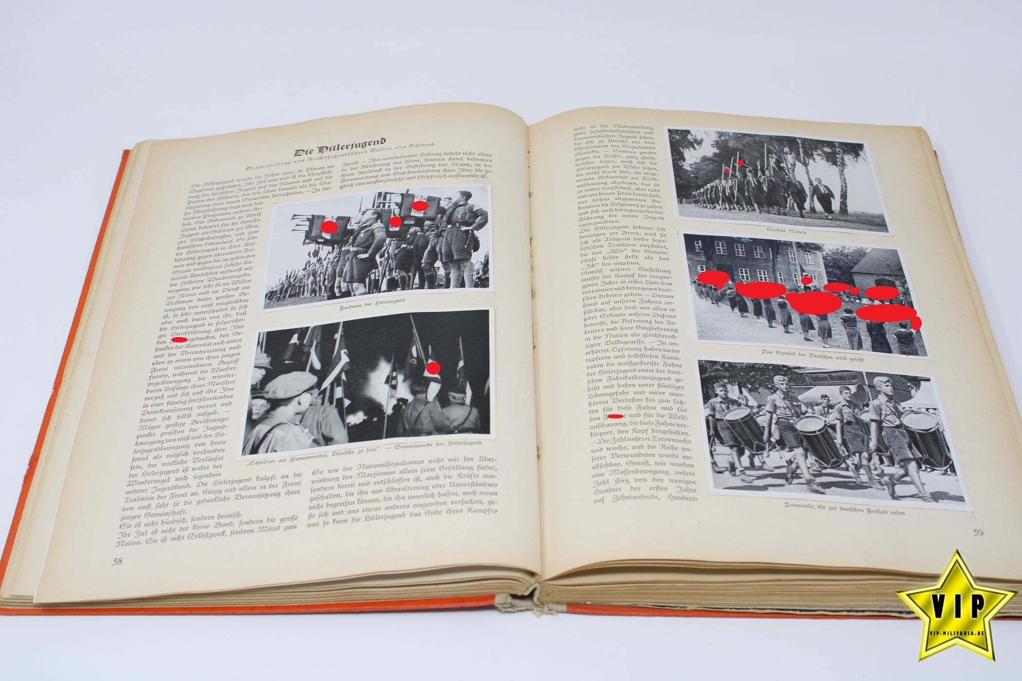 Sammelbilderalbum Deutschland Erwache