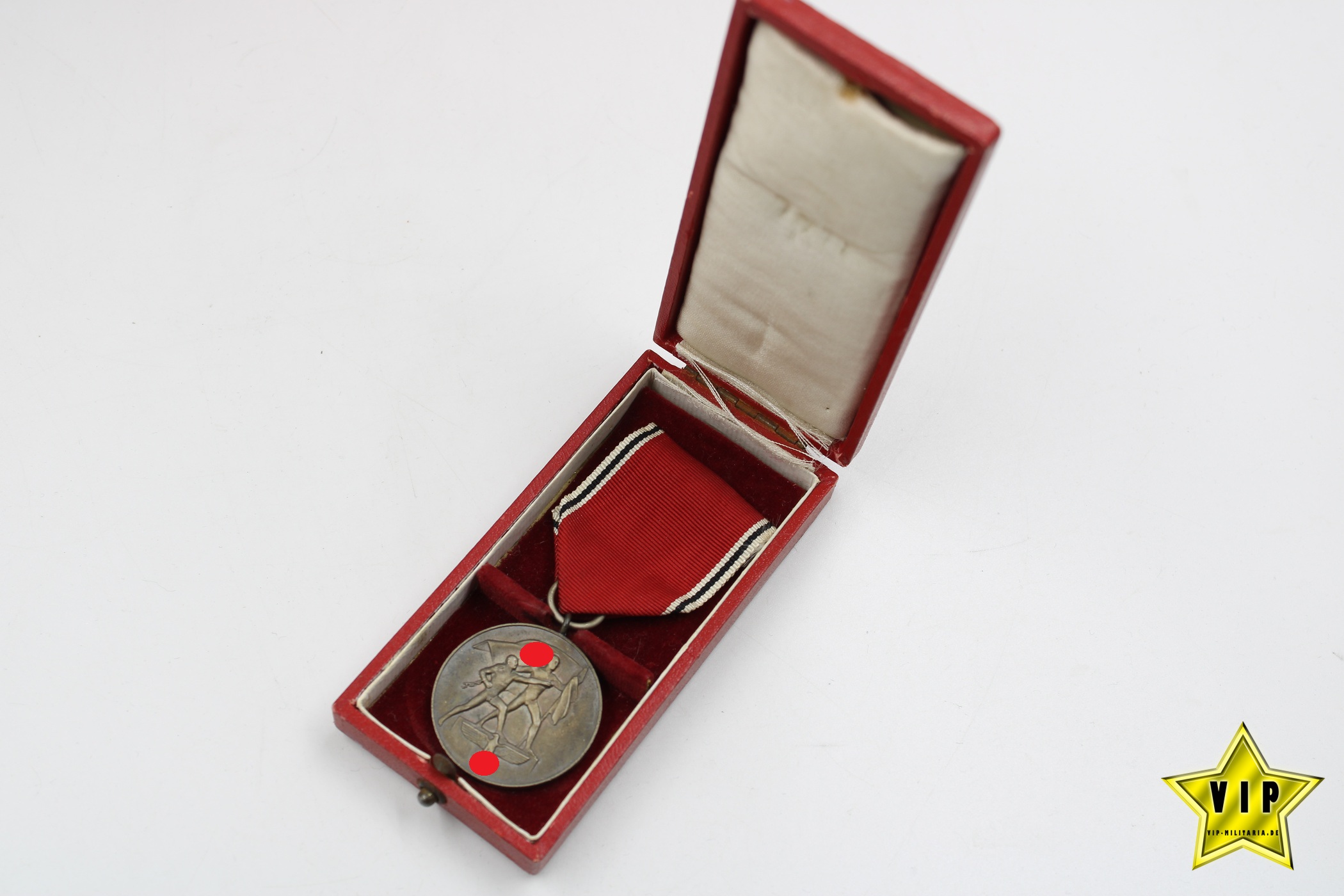 Anschluss Medaille 13. März 1938 Österreich im Verleihungsetui 