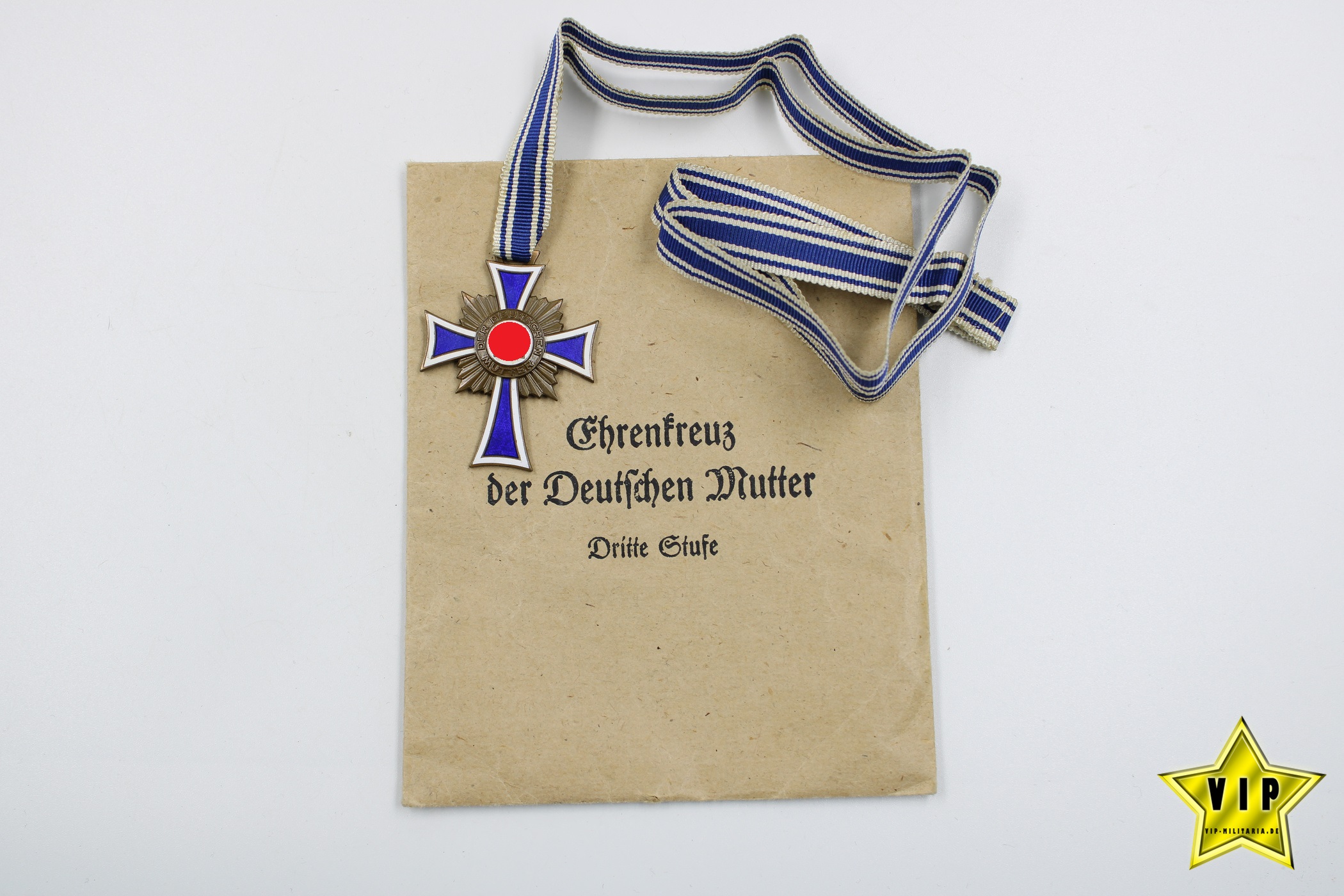 Mutterkreuz Bronze + Tüte 