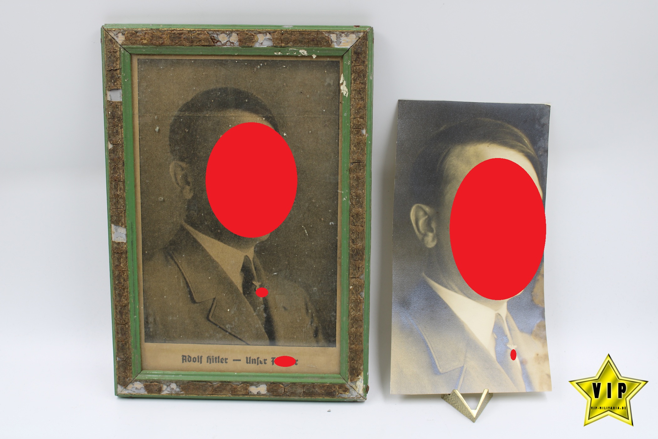 Adolf Hitler Wandbild + Bild