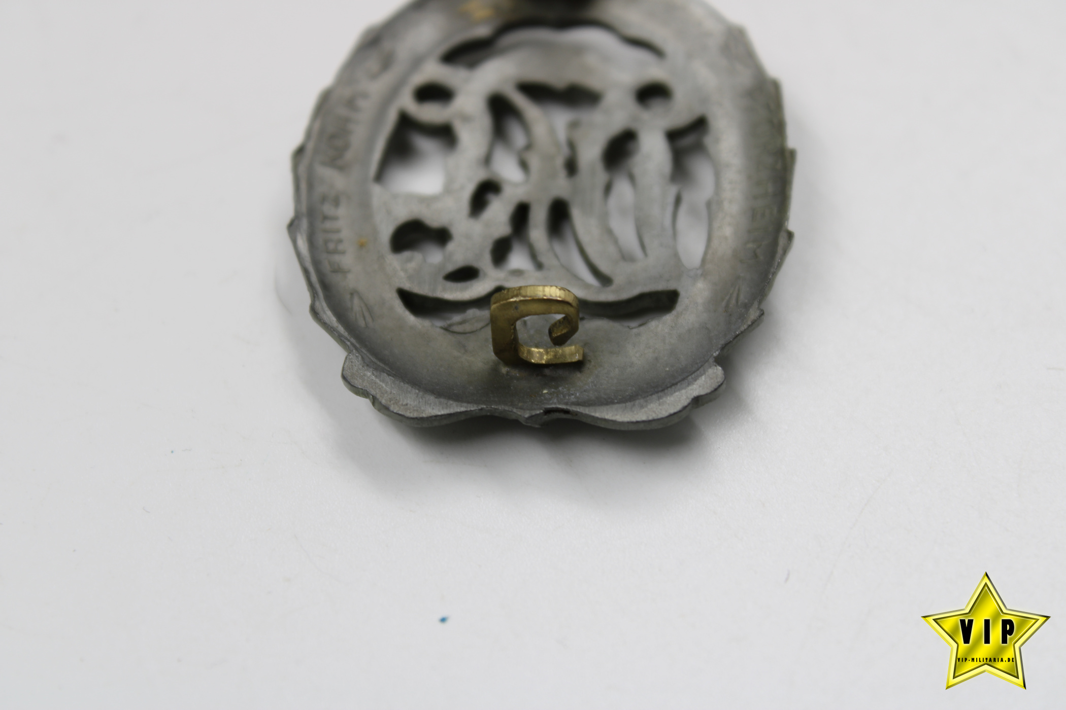 DRL Sportabzeichen + Miniatur seltener Hersteller Fritz Kohm, Pforzheim