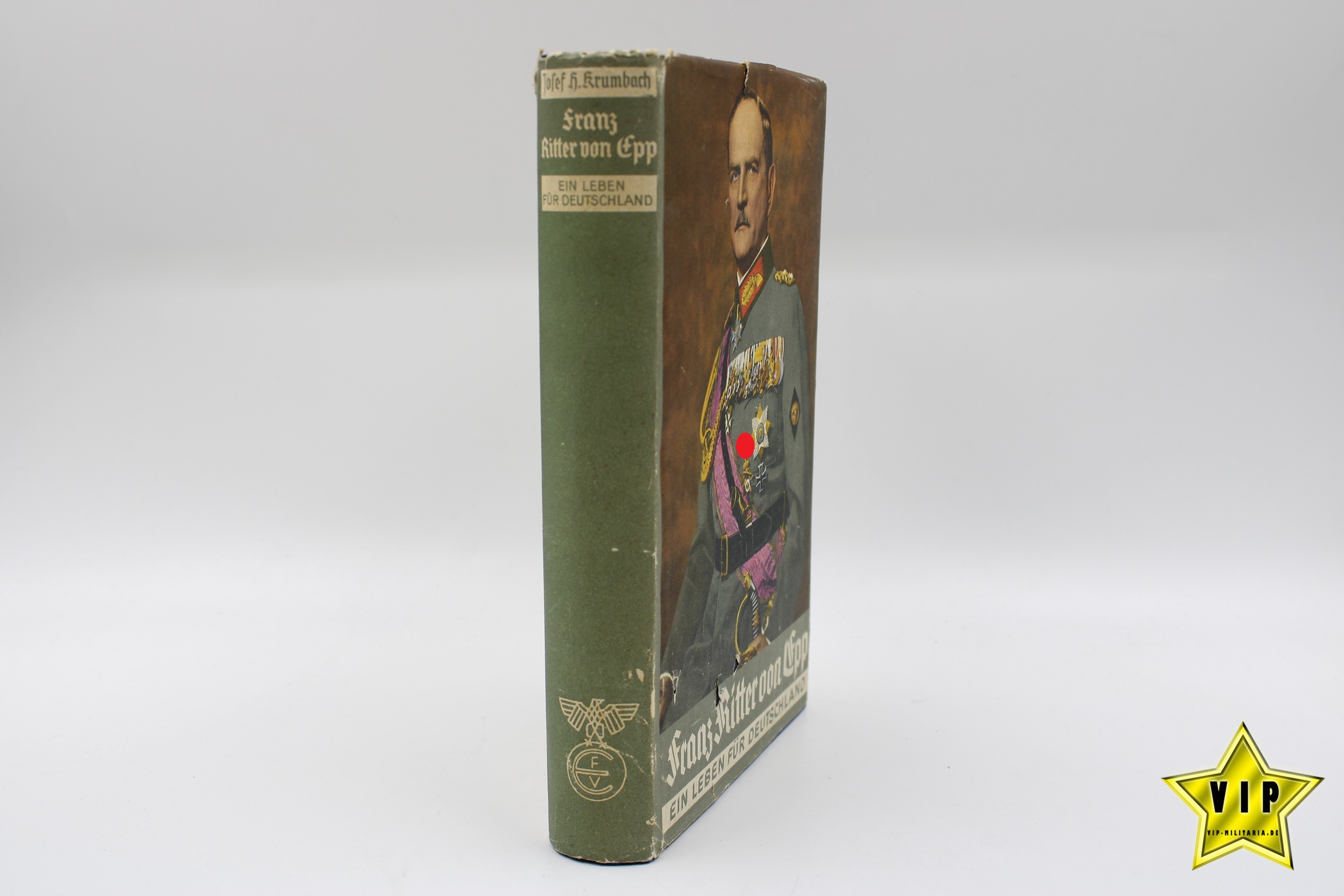 Franz Ritter von Epp 1939 mit Schutzumschlag