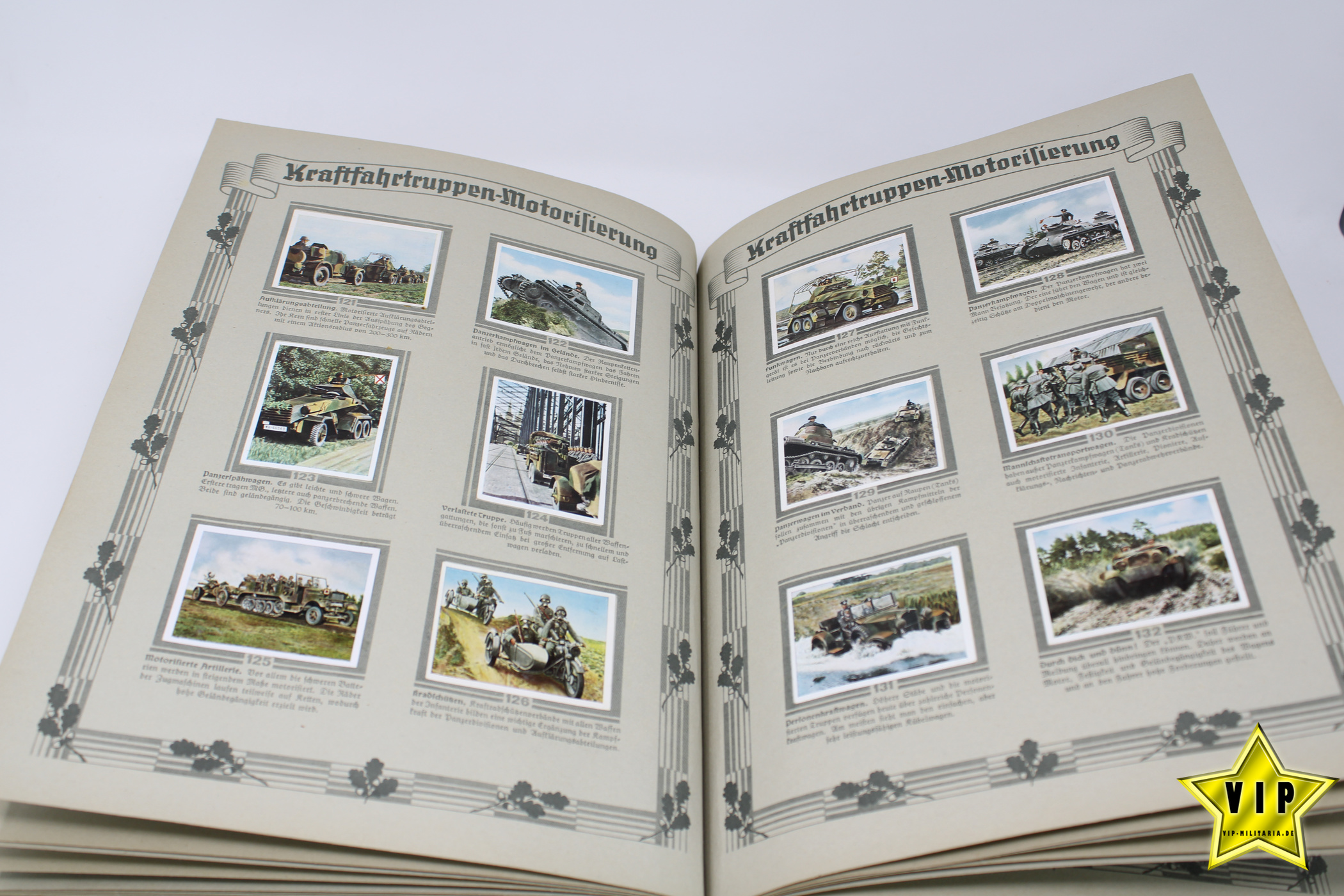 Sammelbilderalbum Die deutsche Wehrmacht