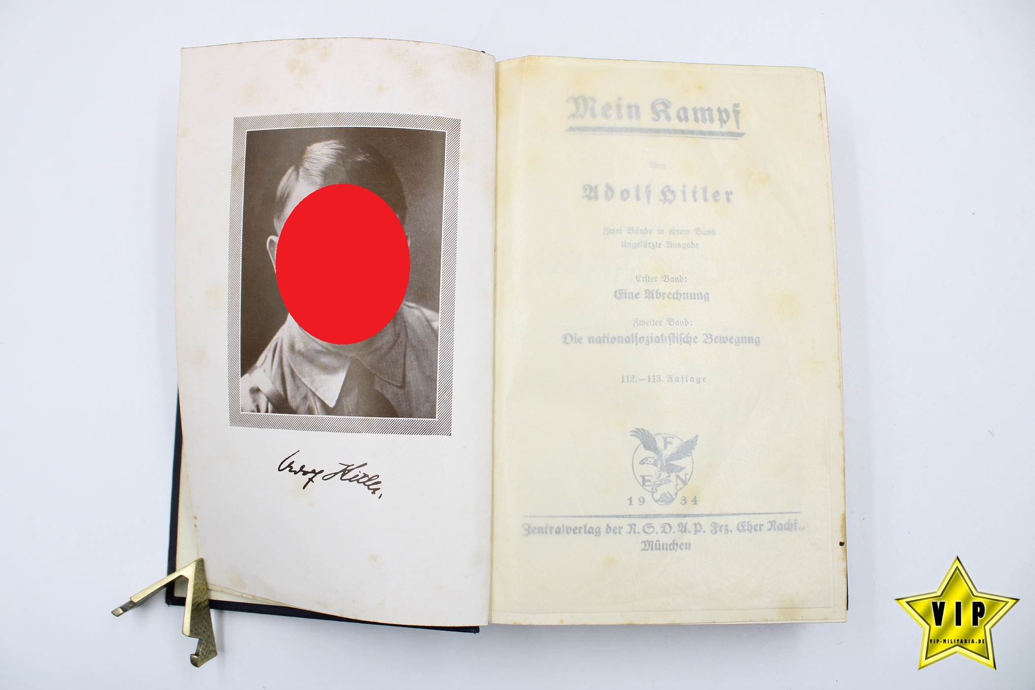 Mein Kampf 1934 Volksausgabe