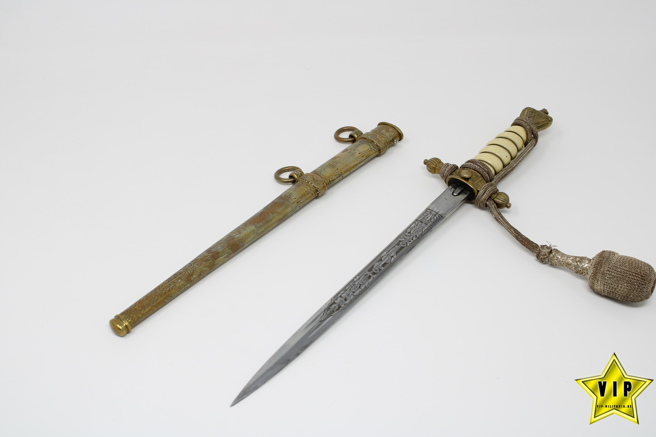 Wehrmacht Marine Offiziersdolch E. & F. Hörster, Solingen