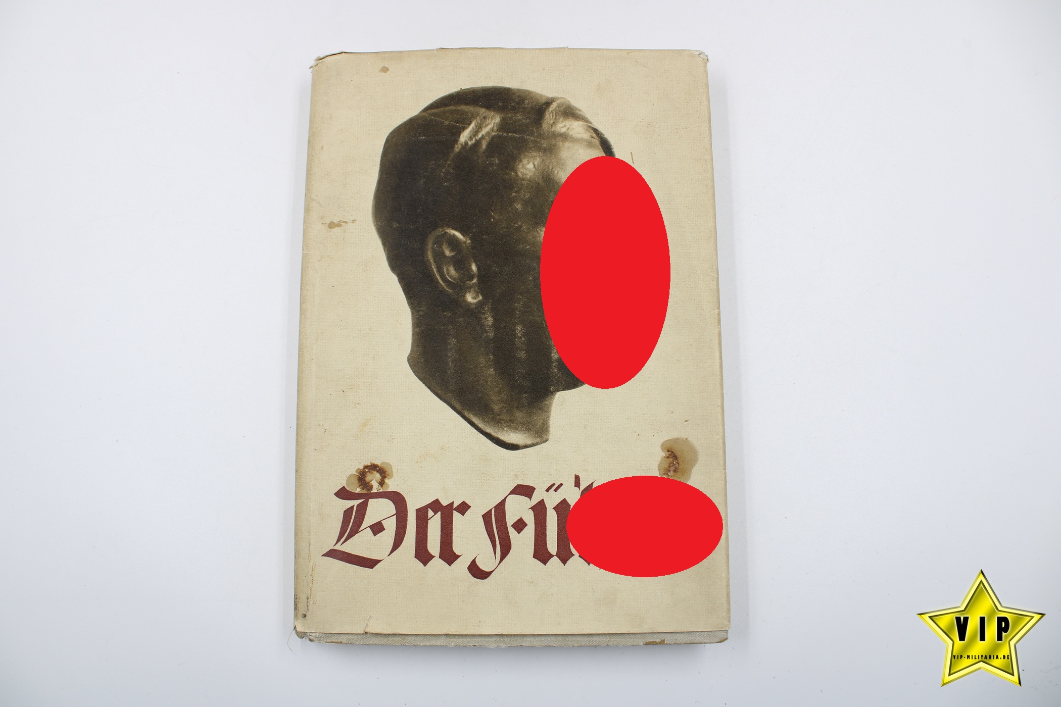 Buch Der Führer mit Widmung 1938