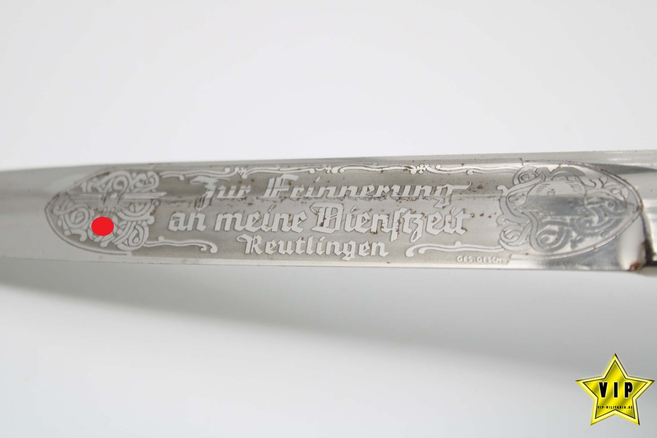 AUSGEHBAJONETT MIT KLINGENÄTZUNG