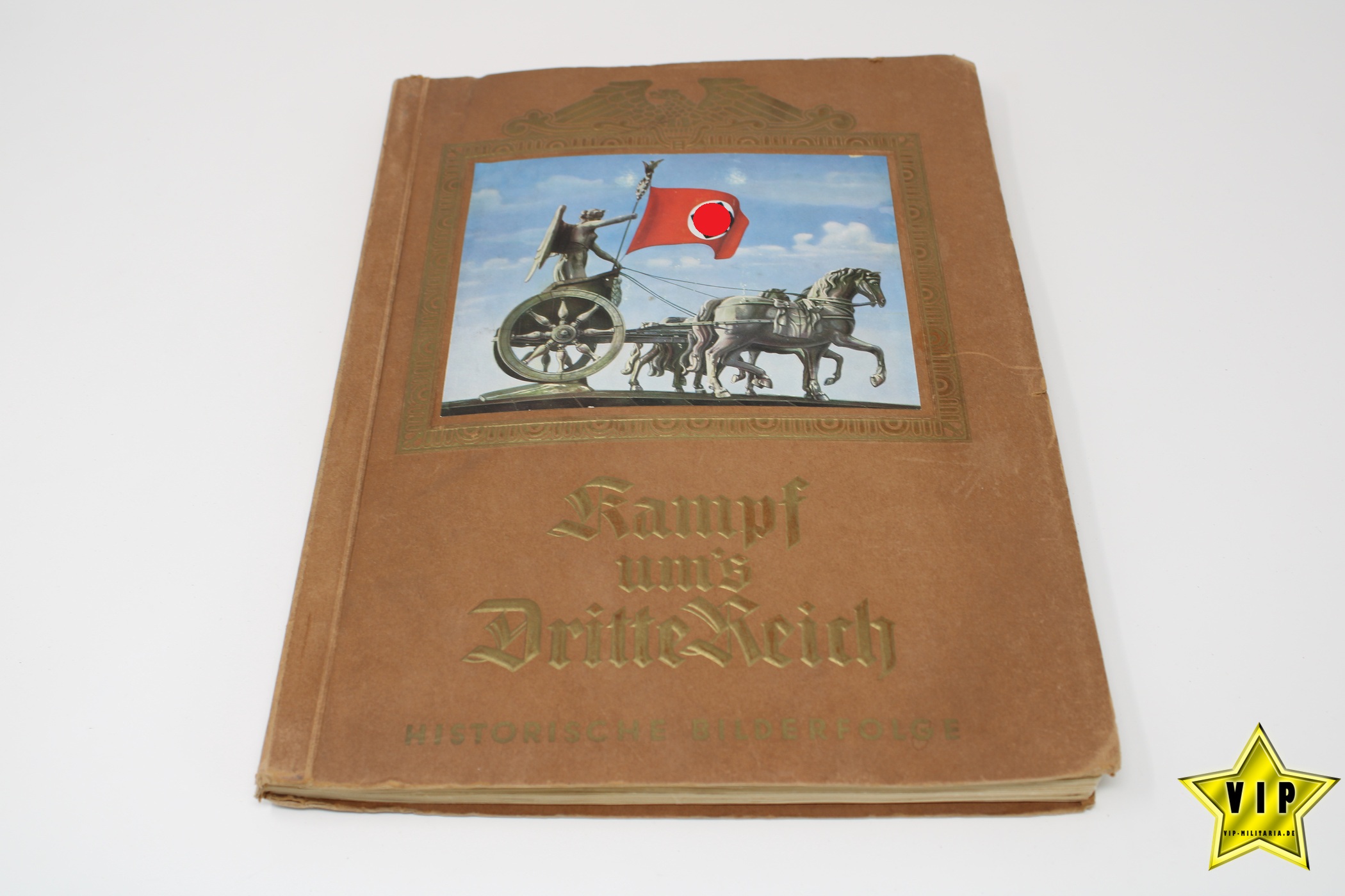 Sammelbilderalbum Kampf ums Dritte Reich