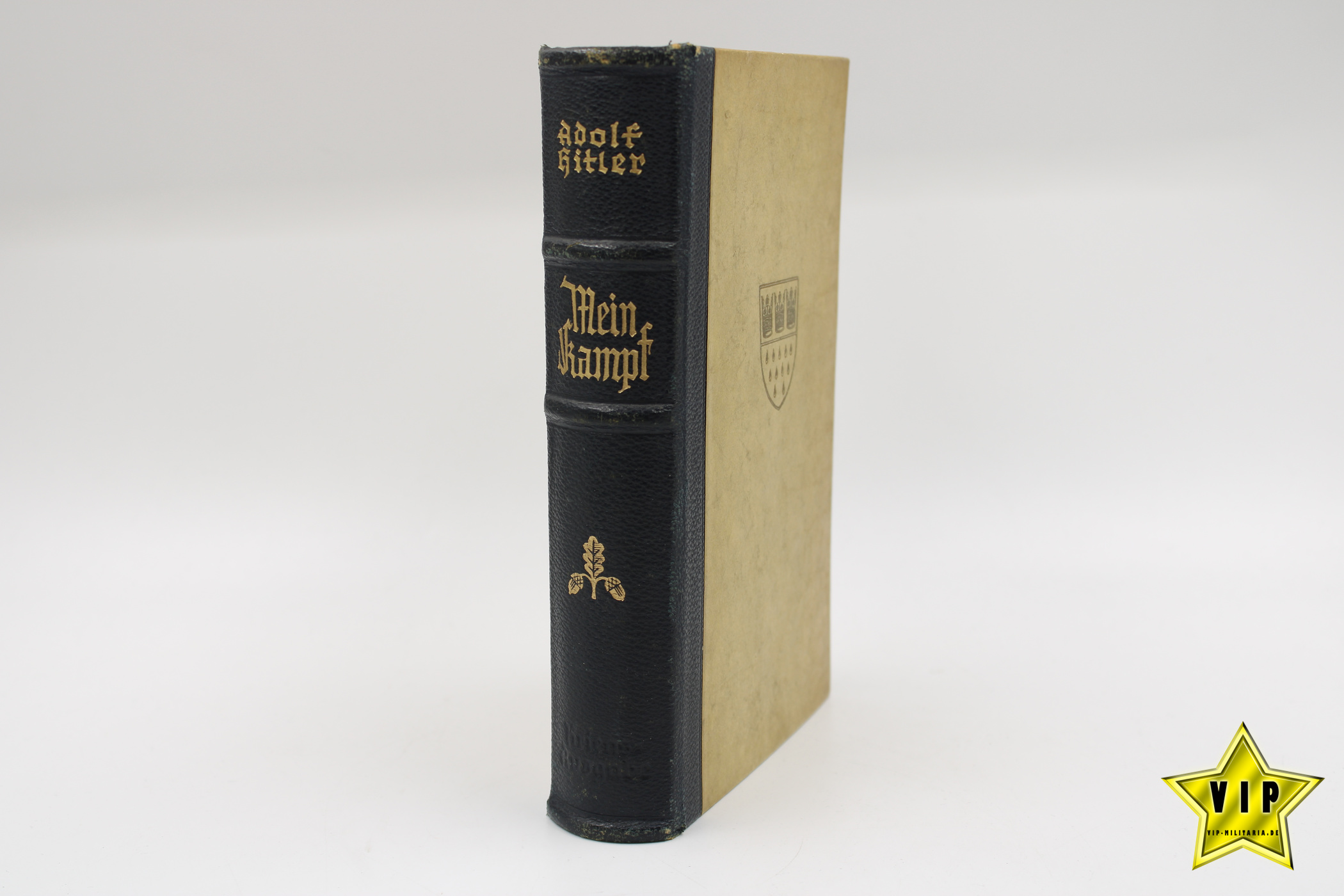 Mein Kampf 1942 Hochzeitsausgabe mit Stadtwappen Köln 