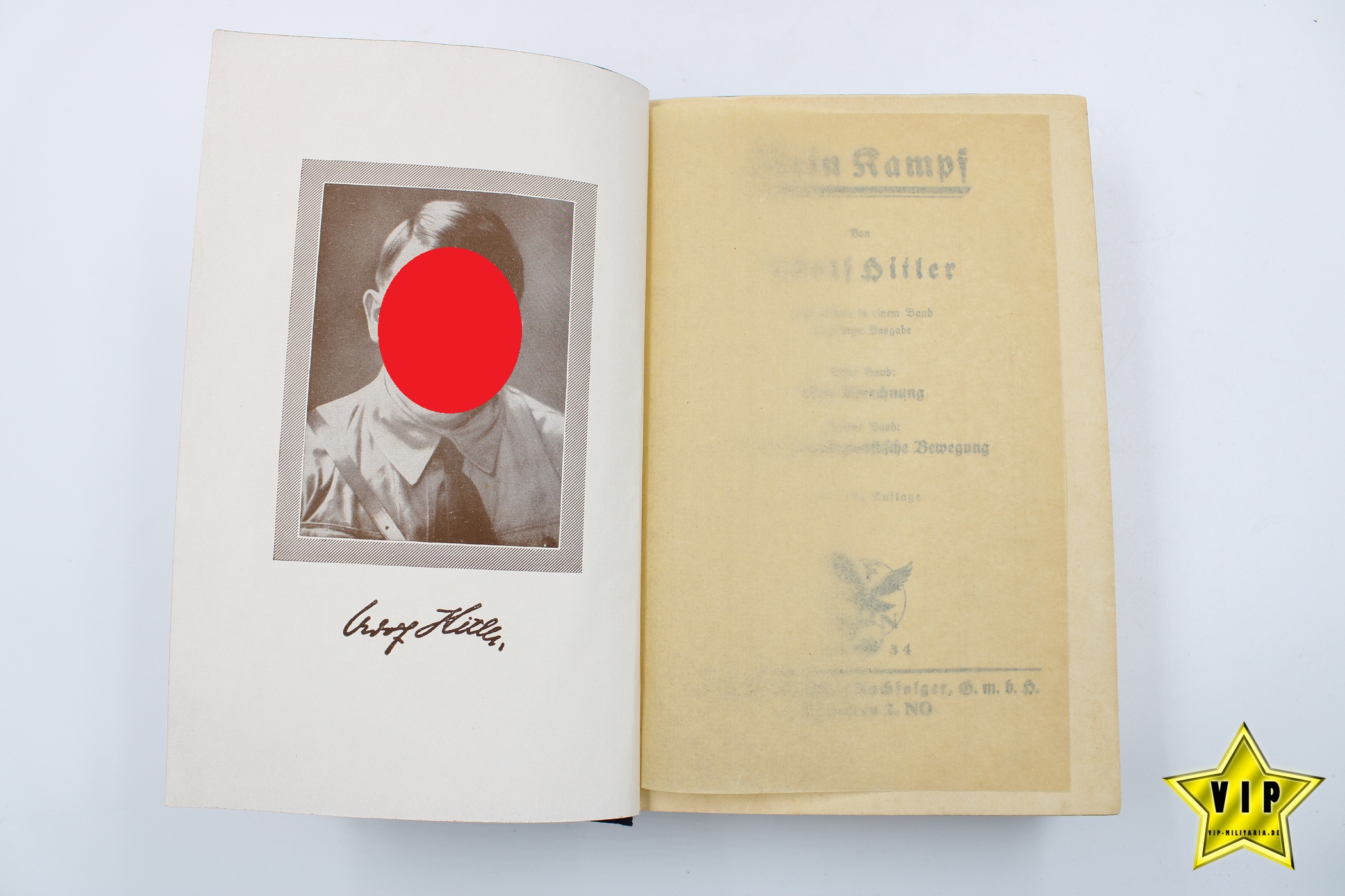 Mein Kampf 1934 Volksausgabe 