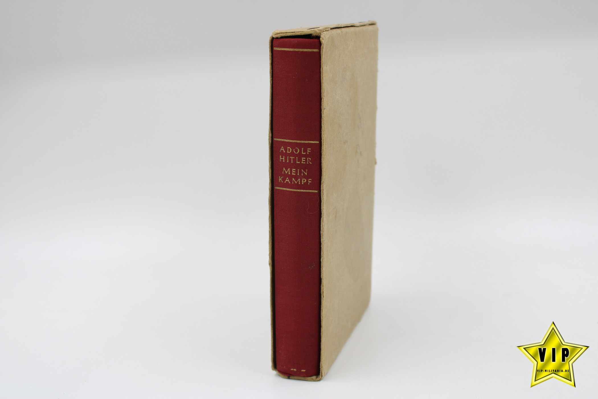  Mein Kampf 1941 Tornisterausgabe im Schuber mit Widmung