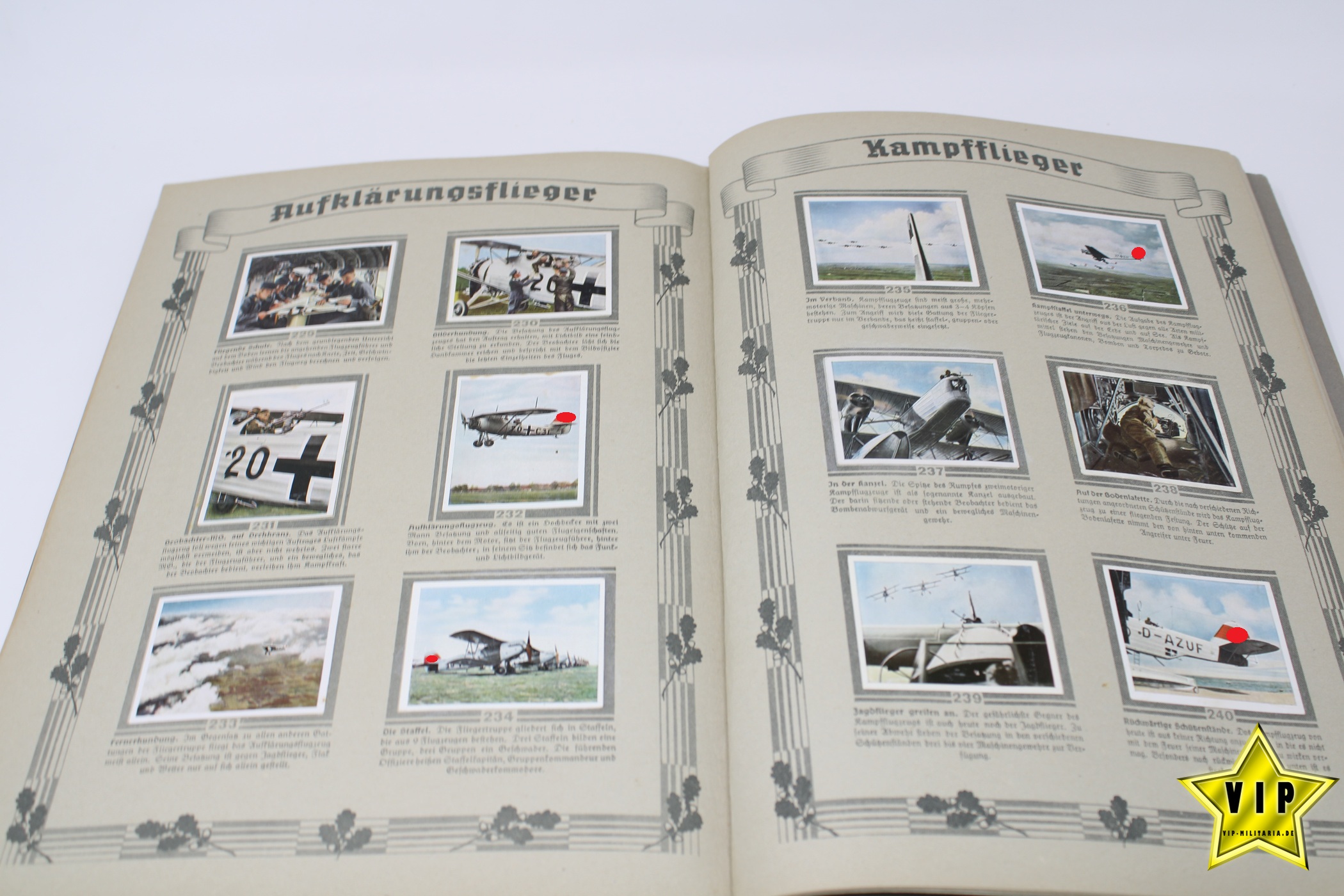 Sammelbilderalbum Die deutsche Wehrmacht