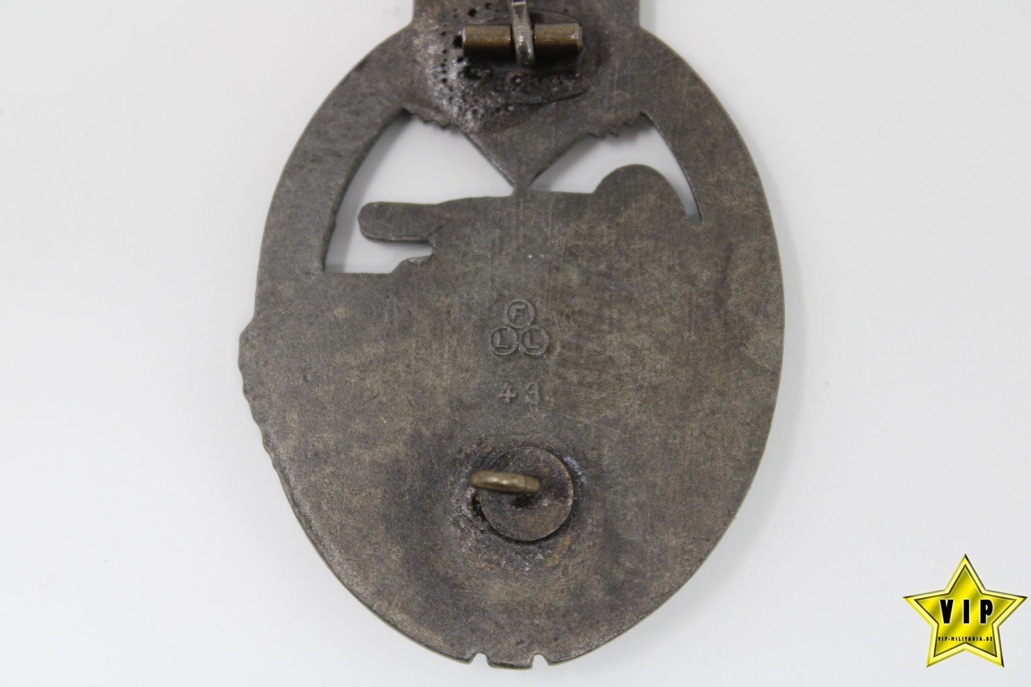 Panzerkampfabzeichen in Bronze Hersteller FLL