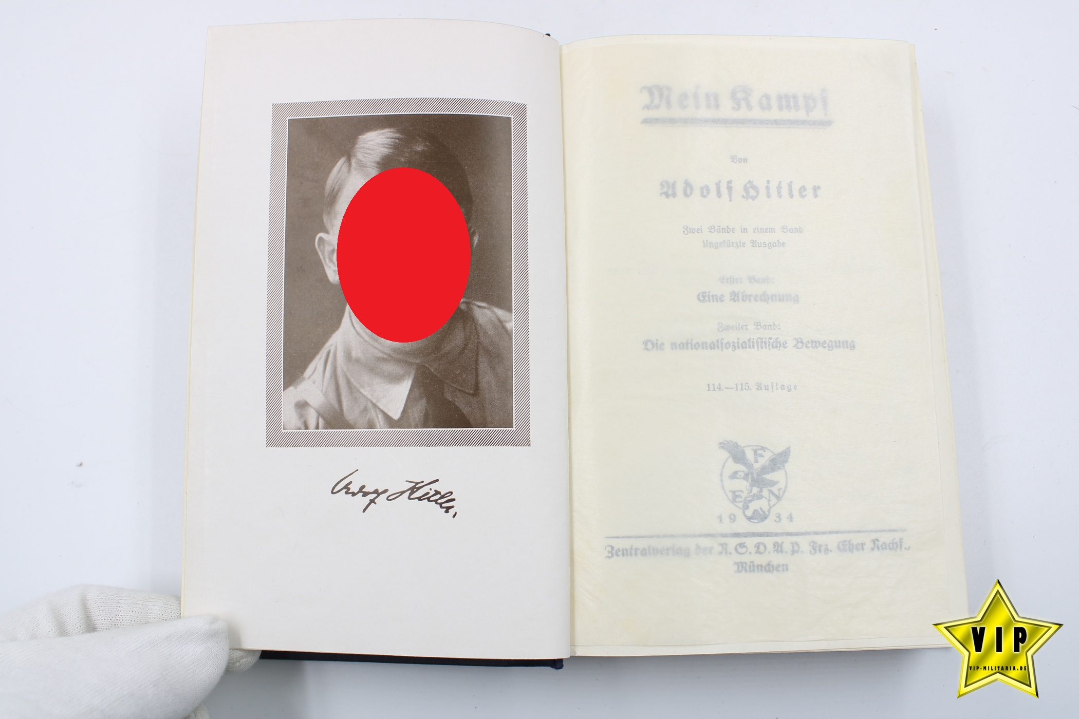 Mein Kampf 1934 Volksausgabe