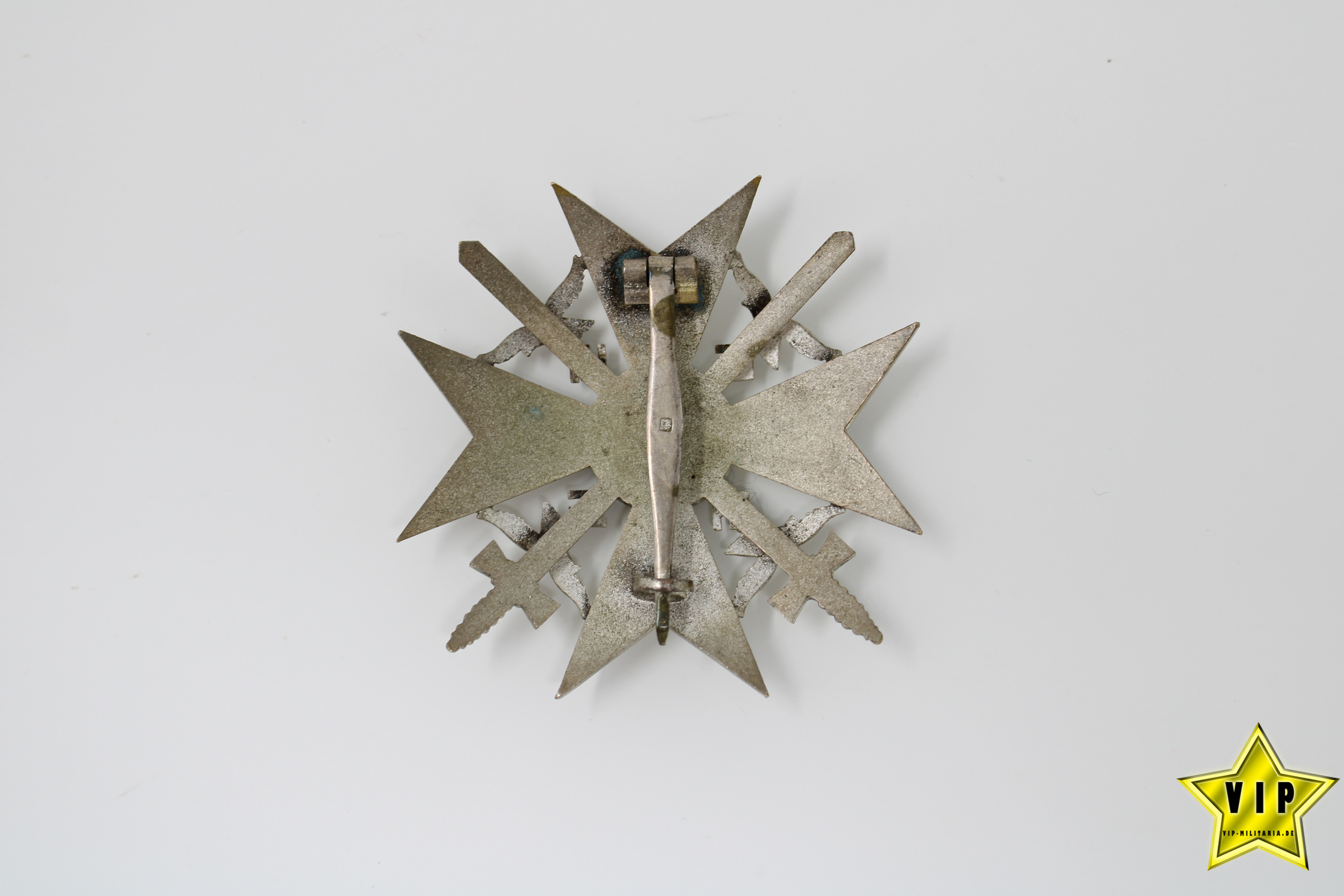 Spanienkreuz mit Schwertern in Silber Hersteller 4