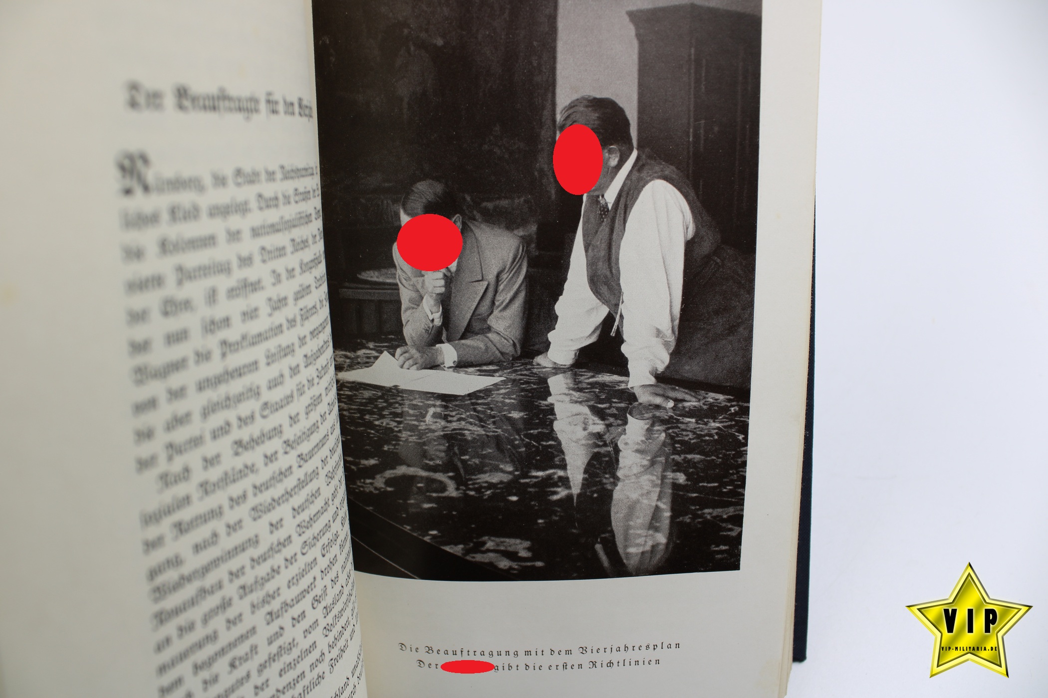 Hermann Göring Werk und Mensch 1939 mit Widmung
