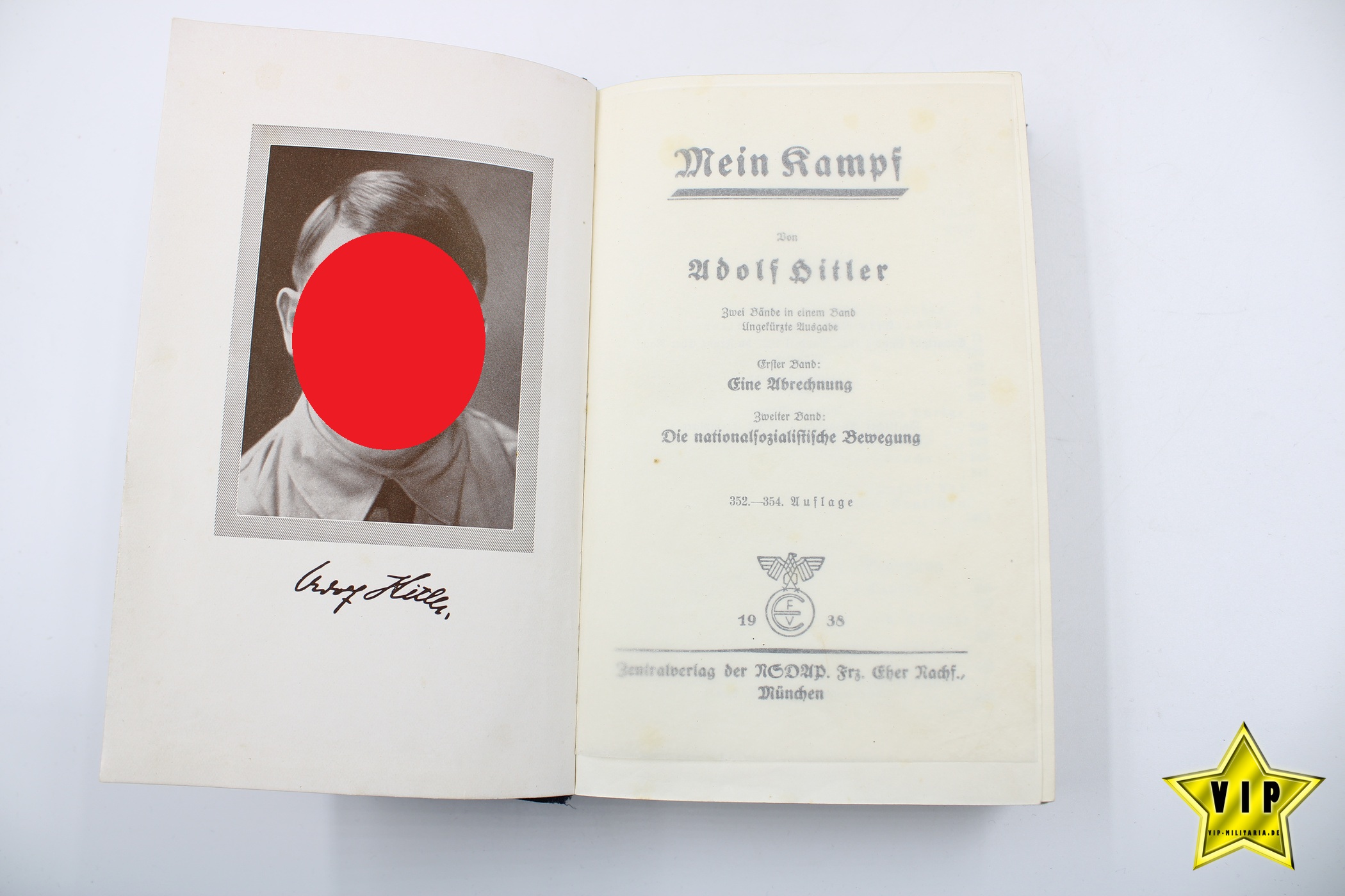 Mein Kampf 1938 Volksausgabe 