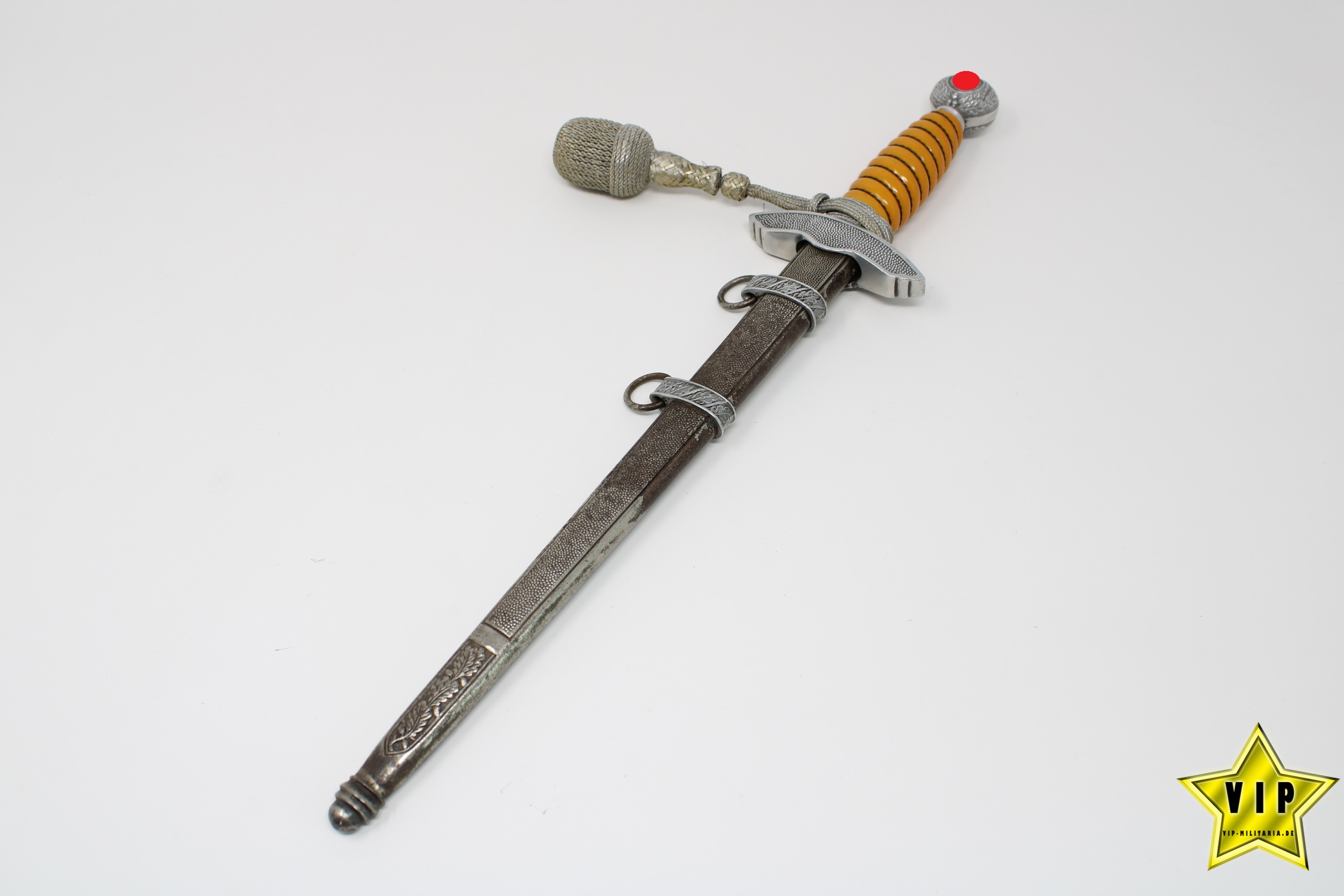 WEHRMACHT LUFTWAFFE OFFIZIERSDOLCH DES HERSTELLERS TIGER SOLINGEN
