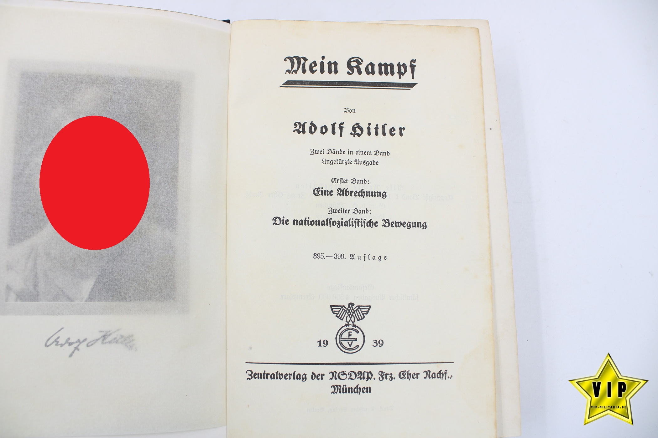 Mein Kampf 1939 Volksausgabe 