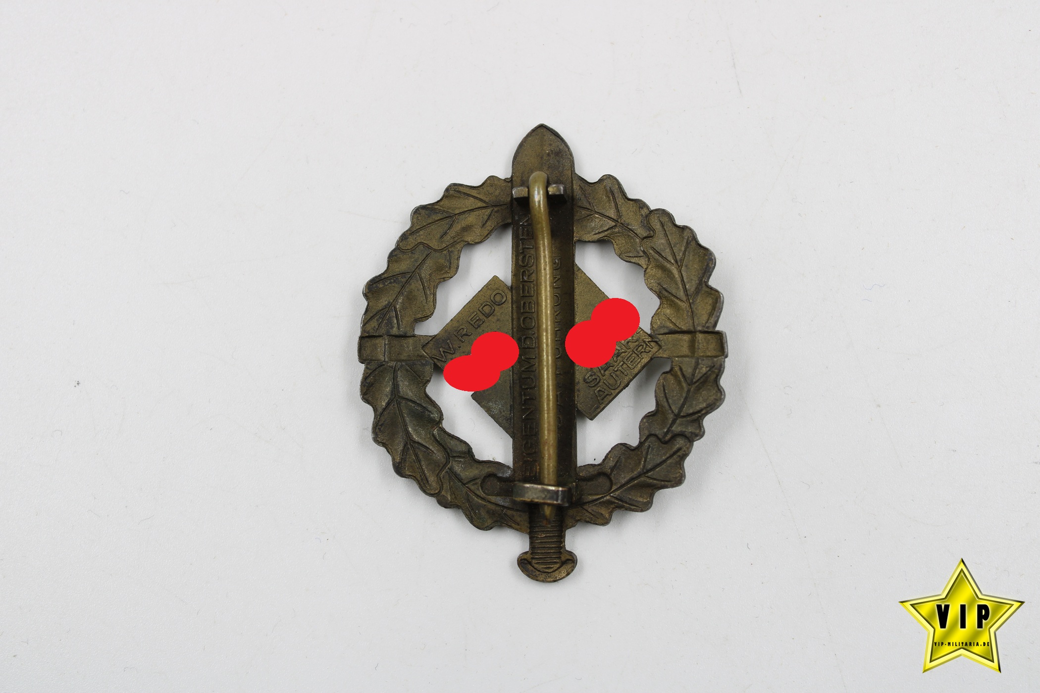 SA Sportabzeichen in Bronze