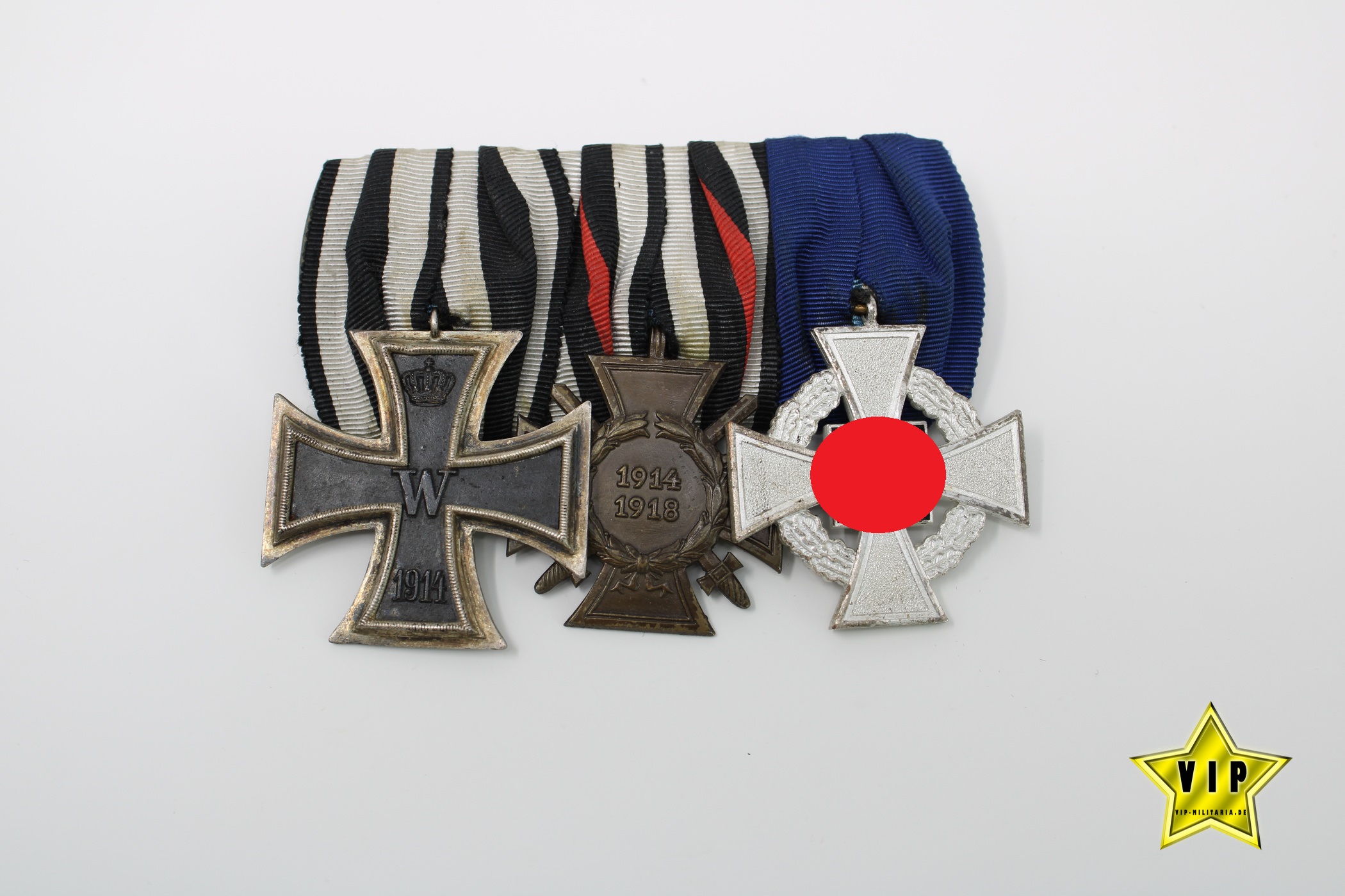 DREIER- SPANGE EISERNES KREUZ 1914