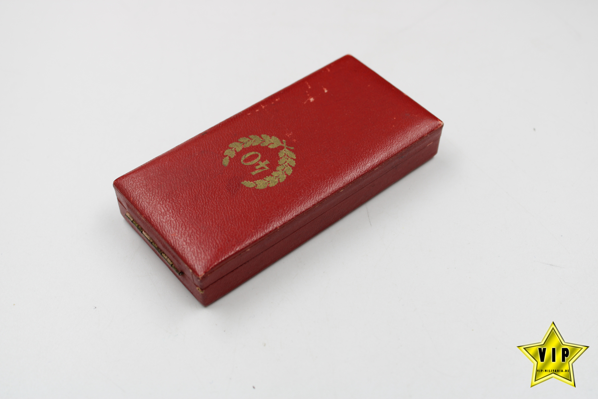 Treuedienst Ehrenzeichen in Gold 40 Jahre im Etui Hersteller Deschler & Sohn, München 