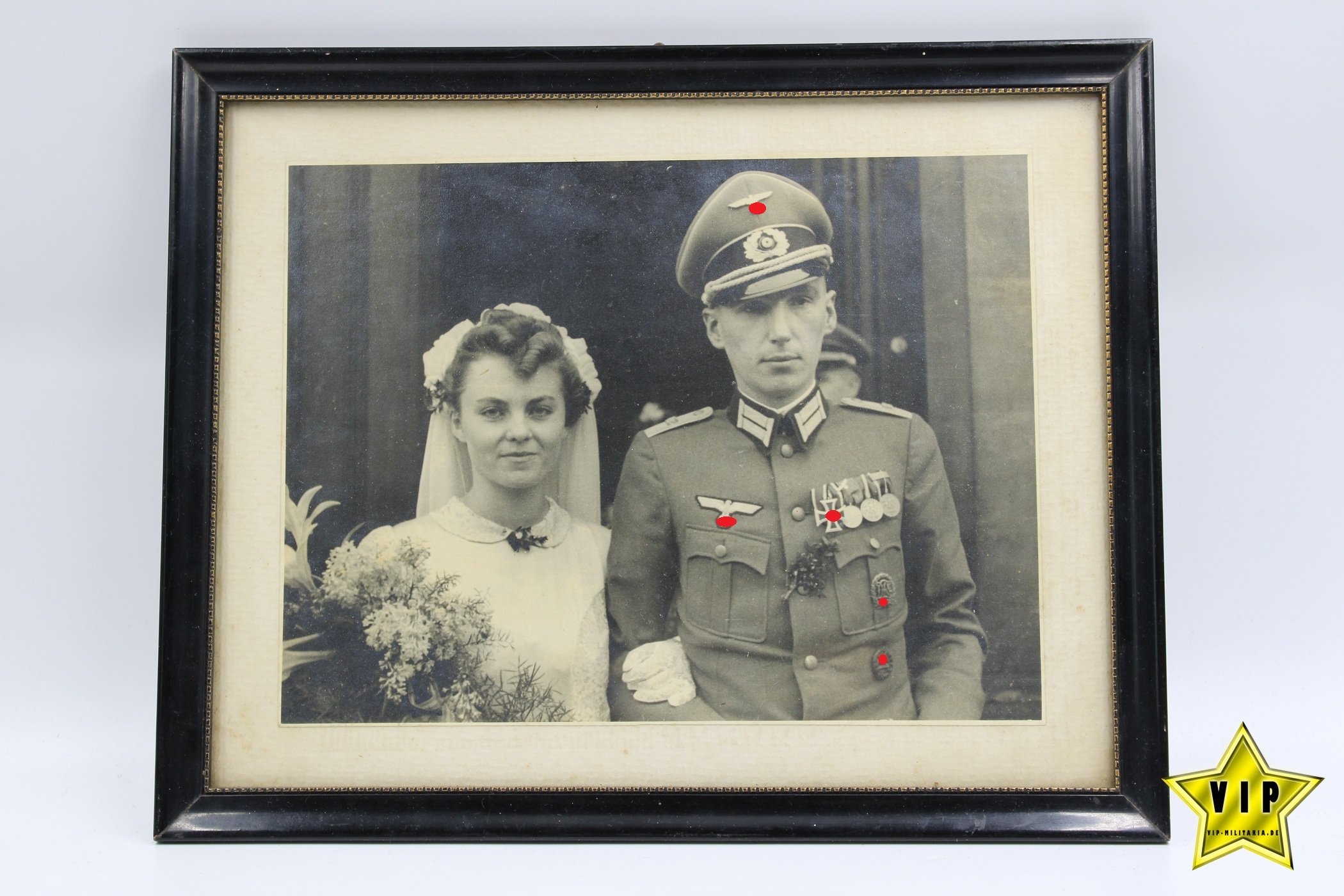 Infanterie Offizier Schirmmütze mit träger Bilder Bayreuth