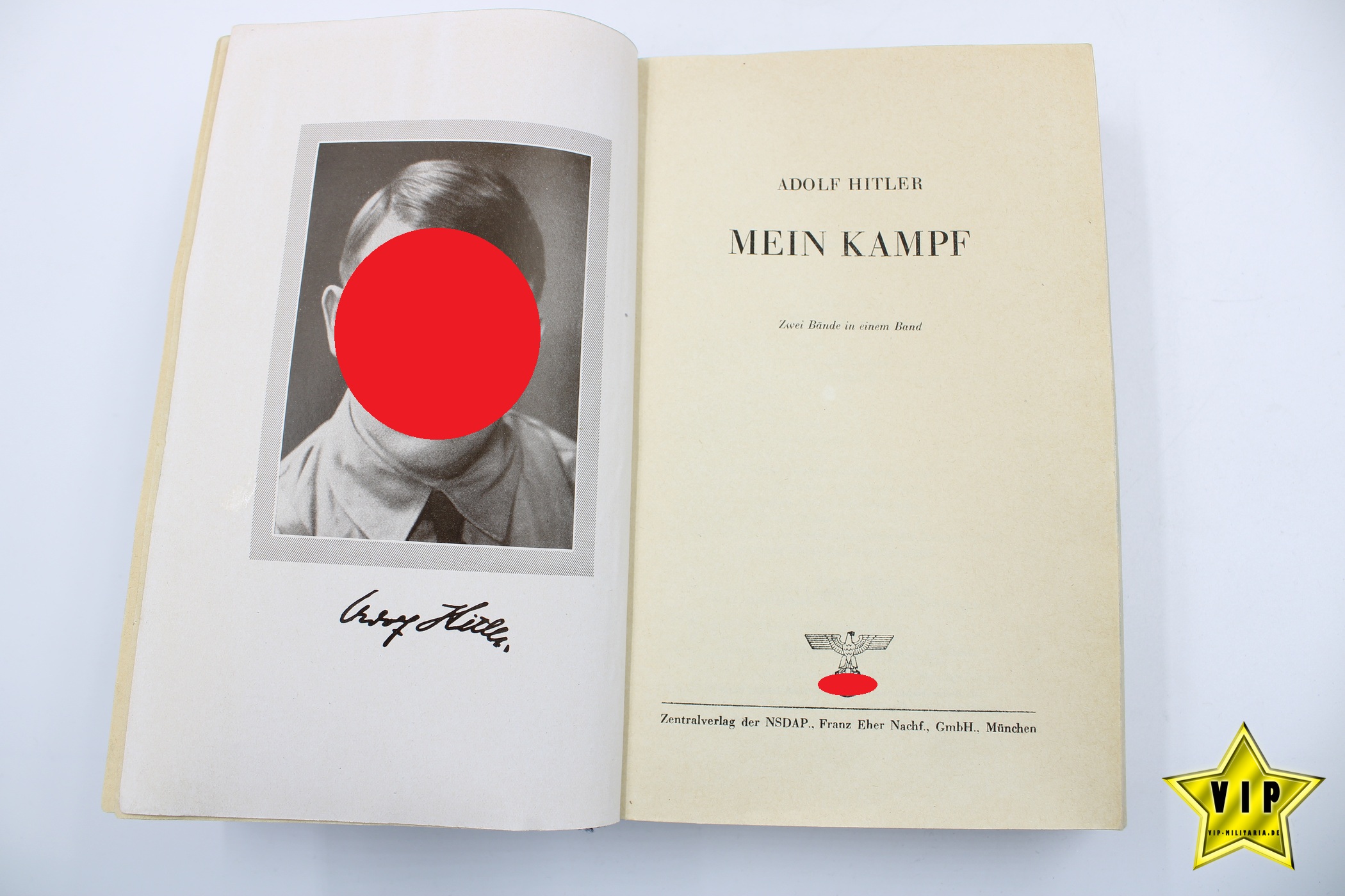 Mein Kampf 1943 Volksausgabe Lateinschrift