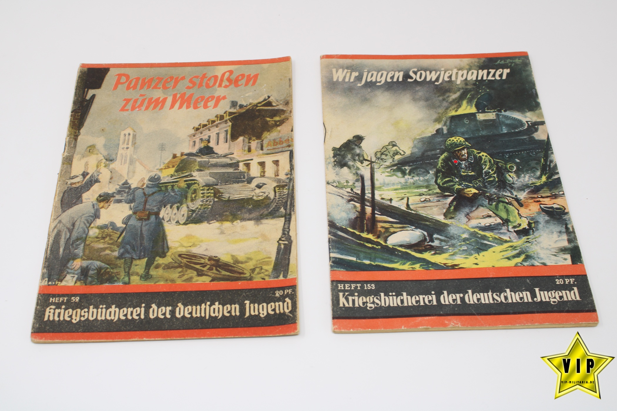 2 x Hefte Kriegsbücherei der deutschen Jugend