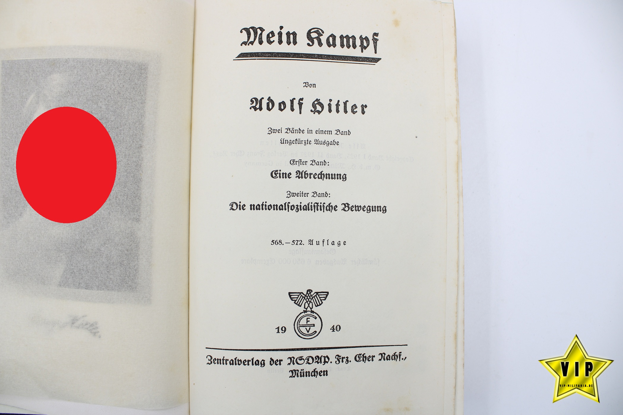 Mein Kampf 1940 Volksausgabe